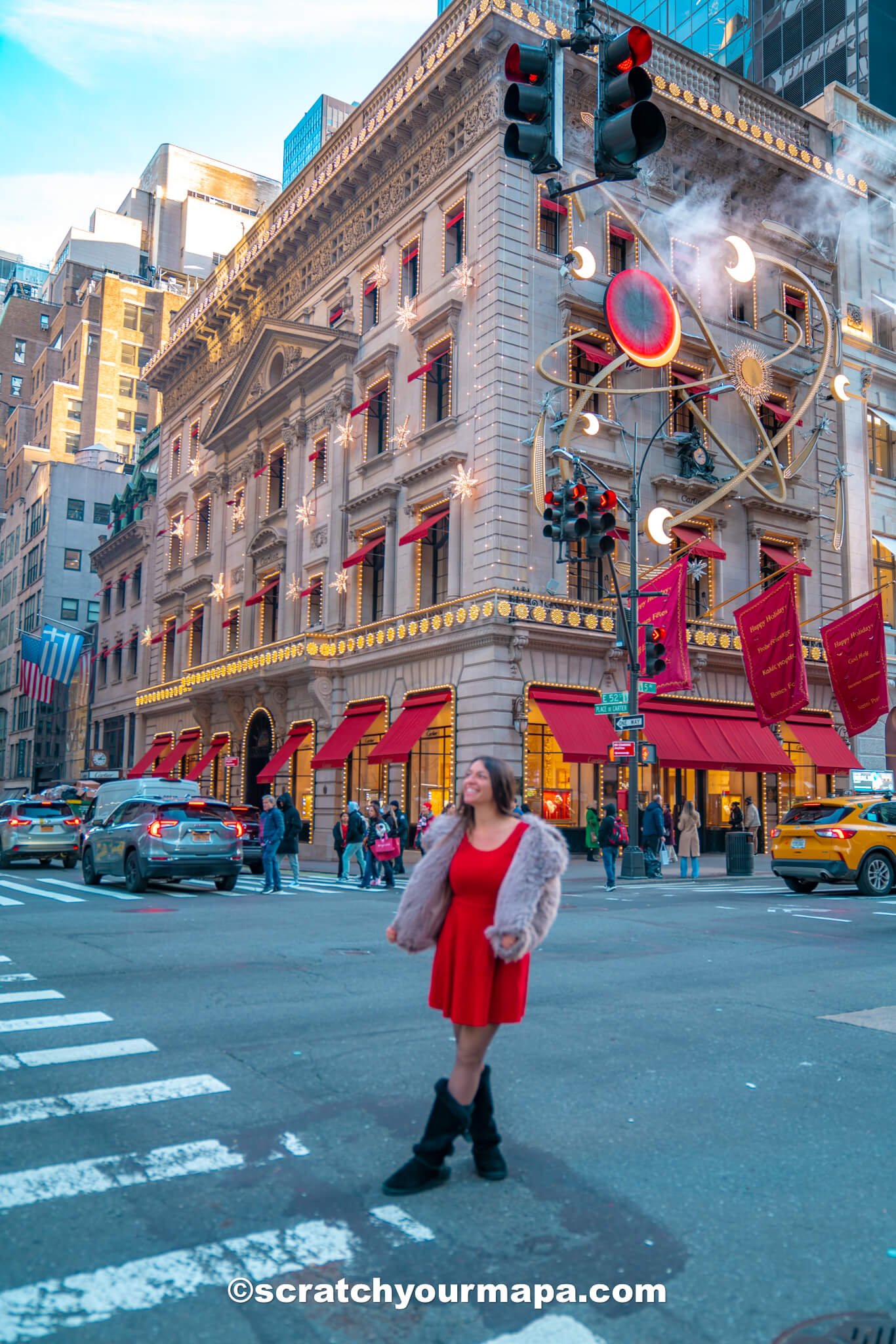 Cartier during Christmas in NYC-2 Cartier - best Christmas window Displays in NYC