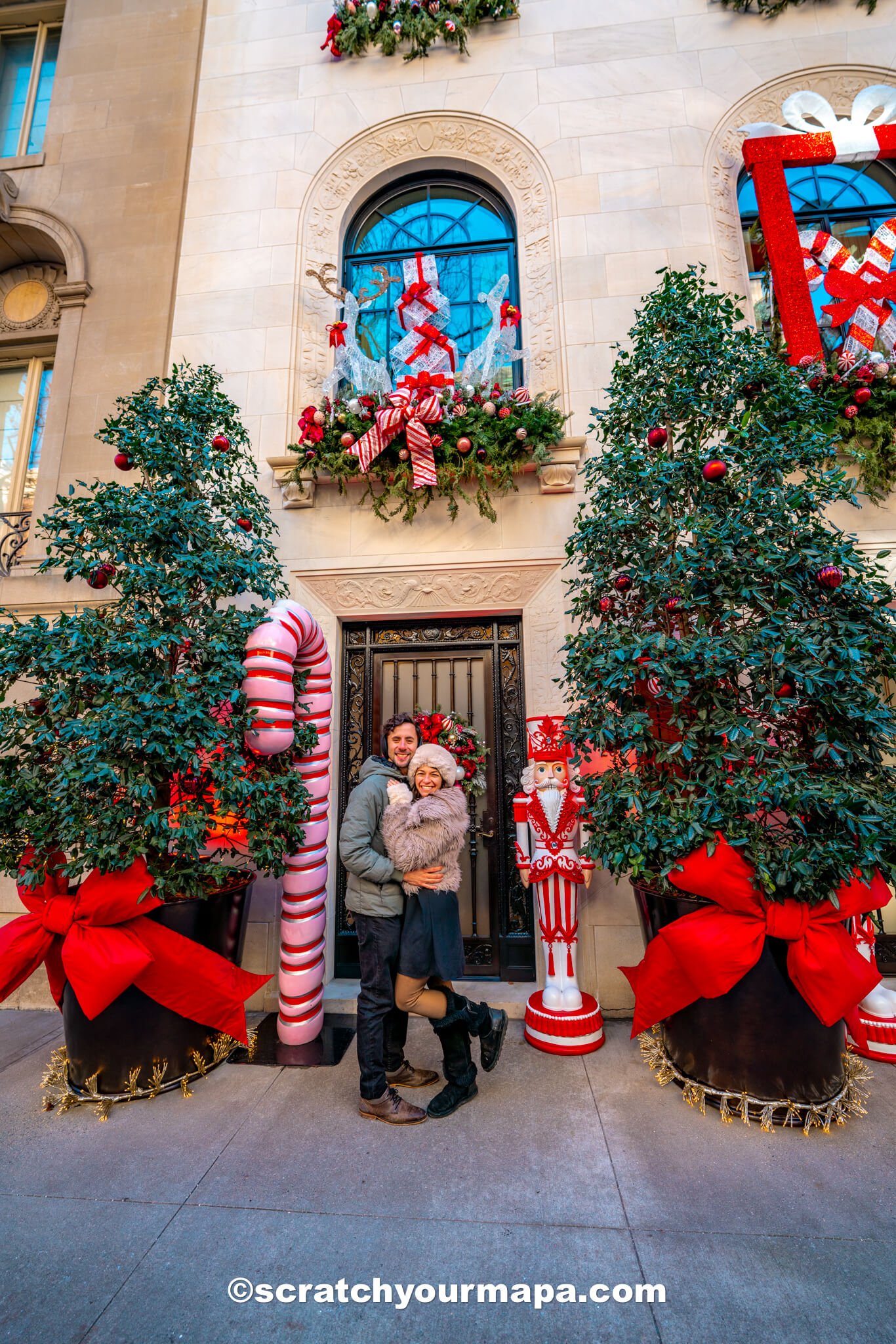Decorated homes in Upper East Side - Christmas in Manhattan, New York