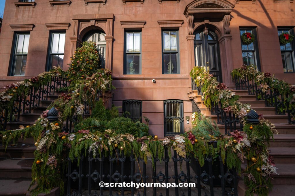 Christmas decorations in NYC