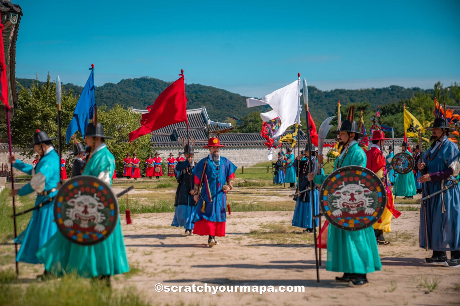while visiting Seoul, South Korea
