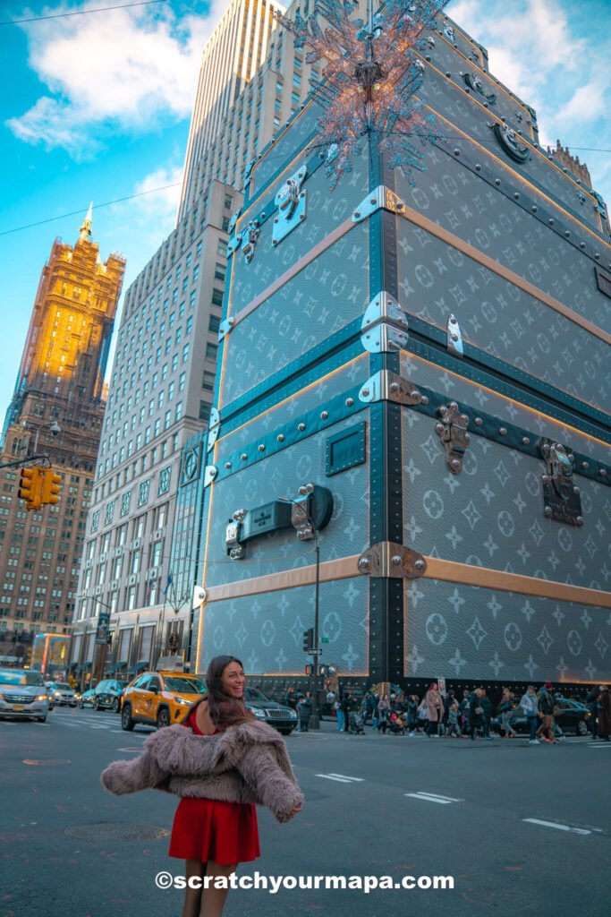 Luis Vuitton building in NYC