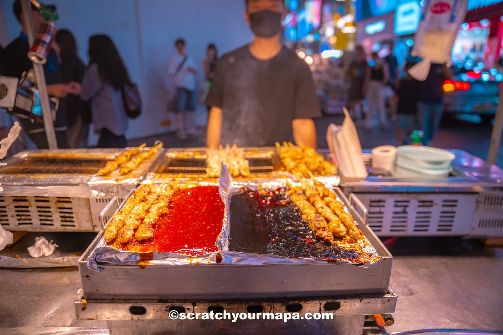street food at markets - things to do in Seoul, South Korea