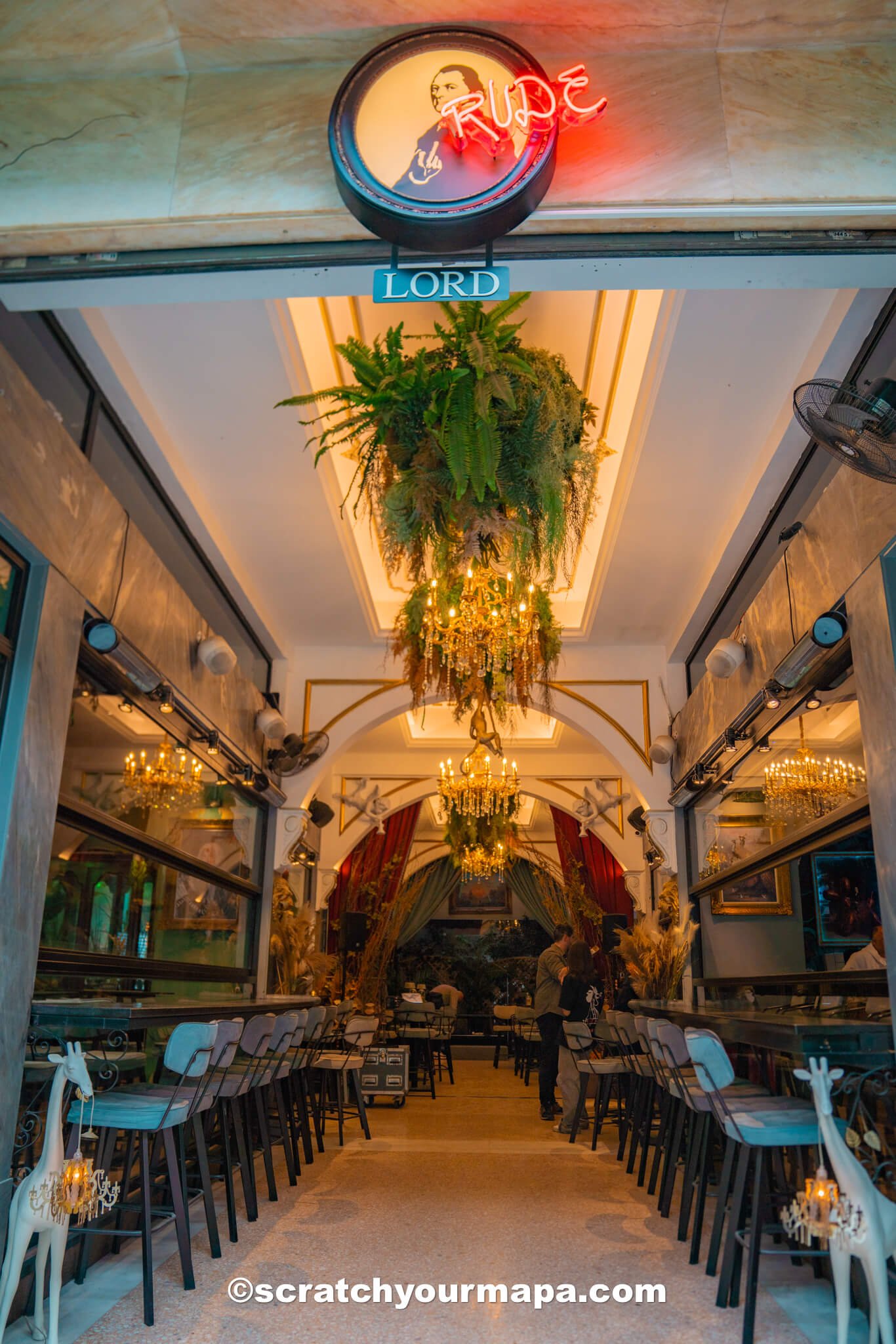 rude lord - best bars in Athens, Greece