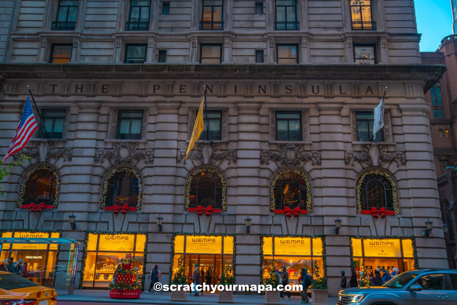 The Peninsula - best Christmas hotels in New York City