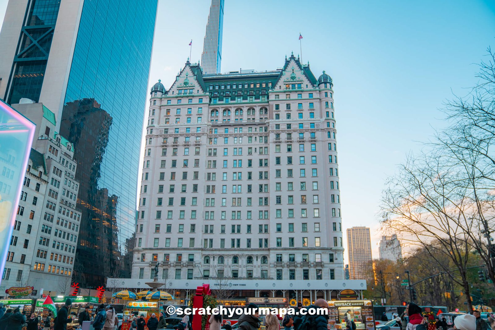 The Plaza - best Christmas hotels in New York City