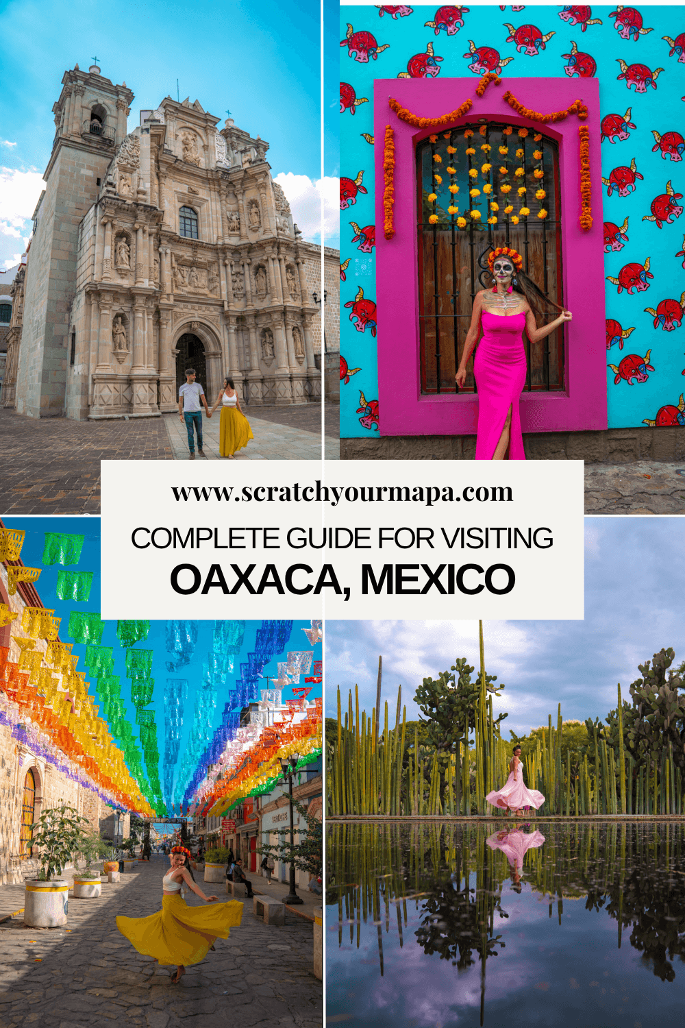 Visiting Oaxaca Mexico travel guide pin