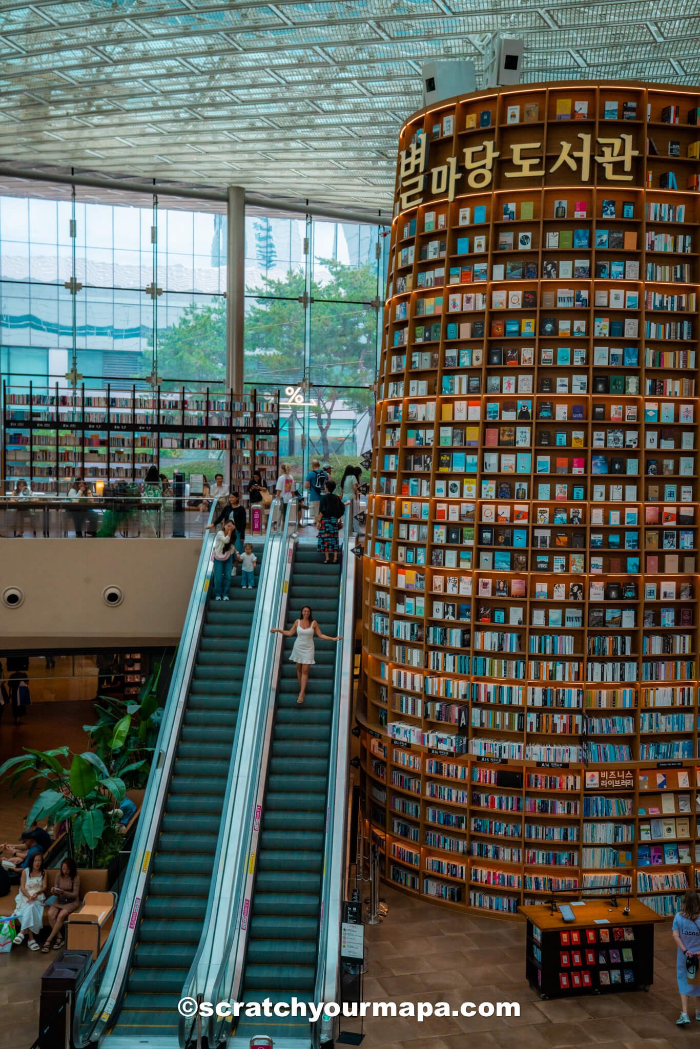 Starfield Library - best things to do in Seoul, South Korea
