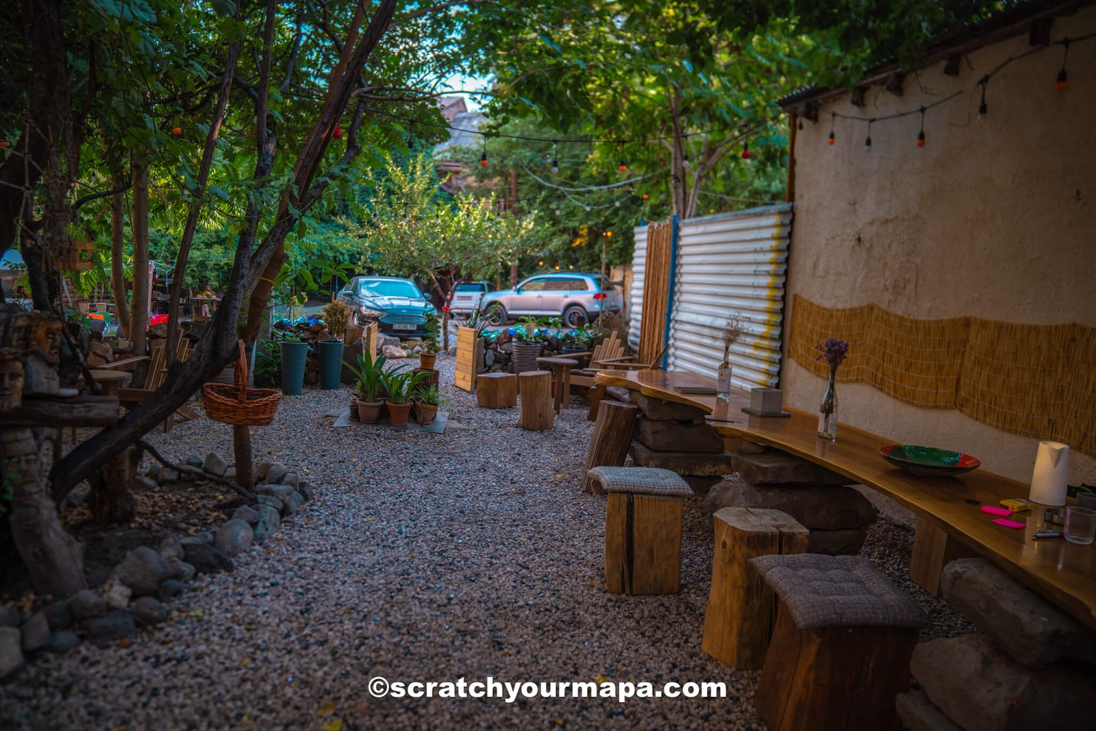 taking the train to Yerevan