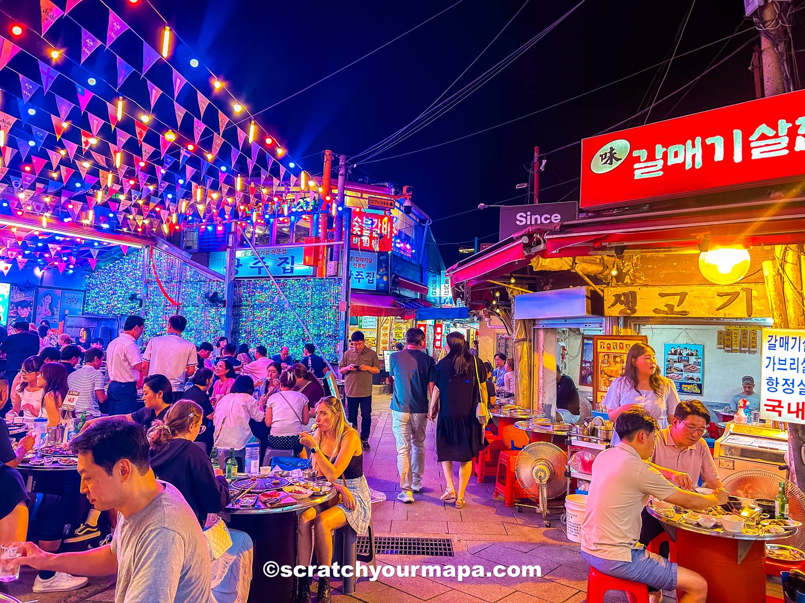 while visiting Seoul, South Korea