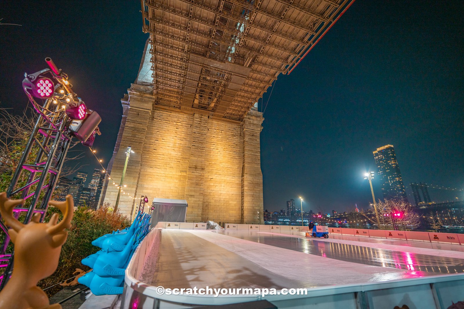 Brooklyn bridge - - the best ice rinks in NYC
