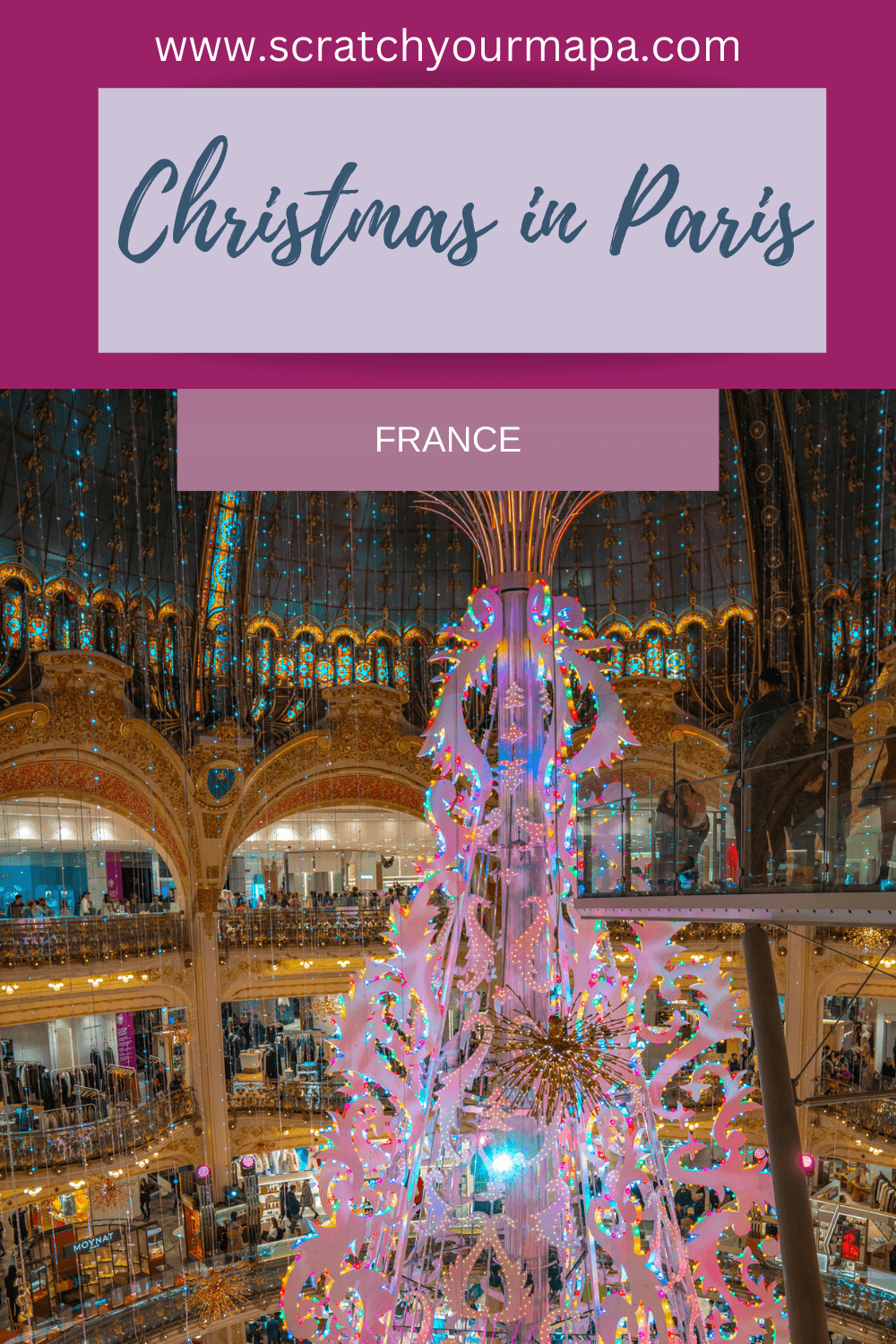 Christmas in Paris, France travel guide