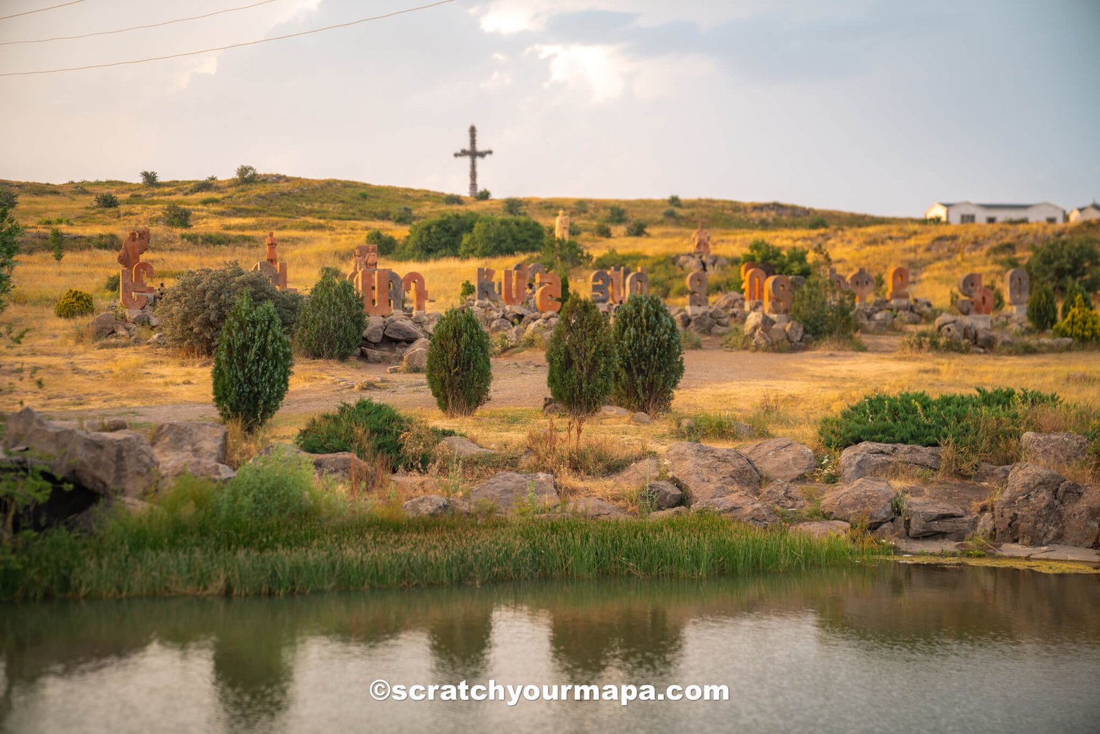 Armenian Alphabet Monument - best places to see in Armenia