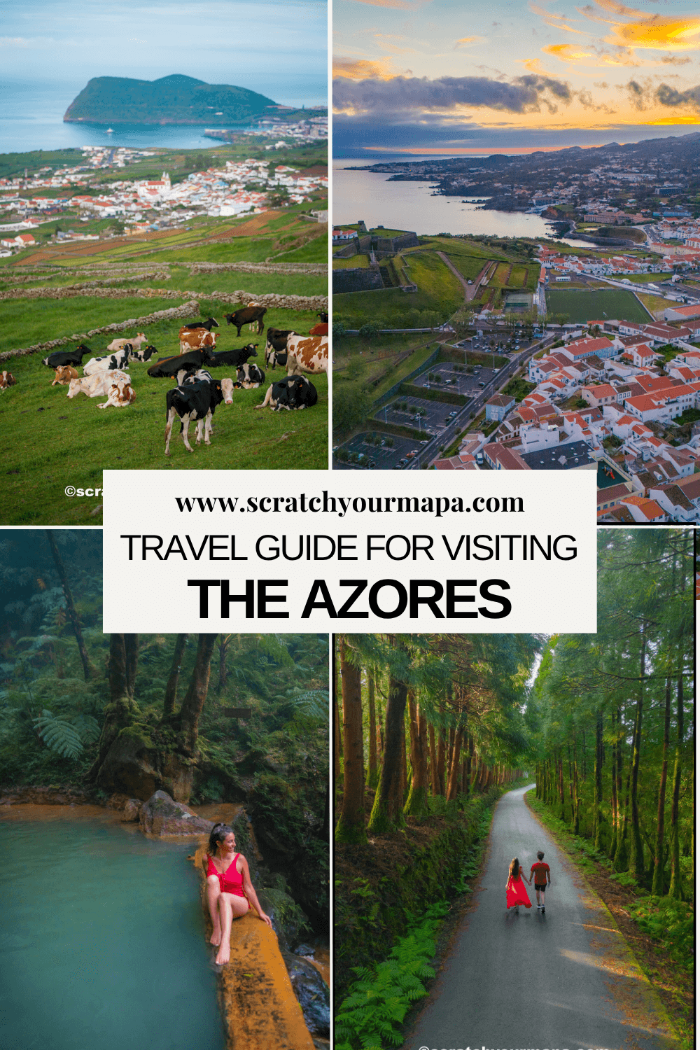 Azores travel guide pin