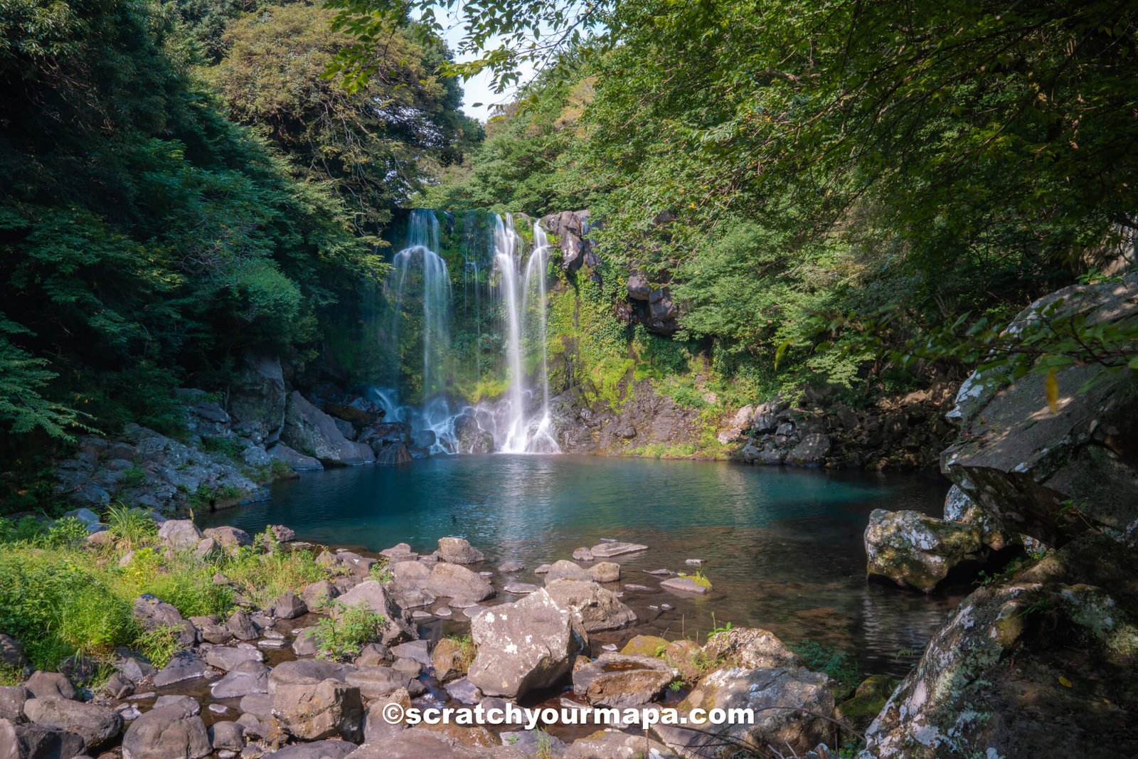 things to do in Jeju - Cheonjiyeon Waterfall