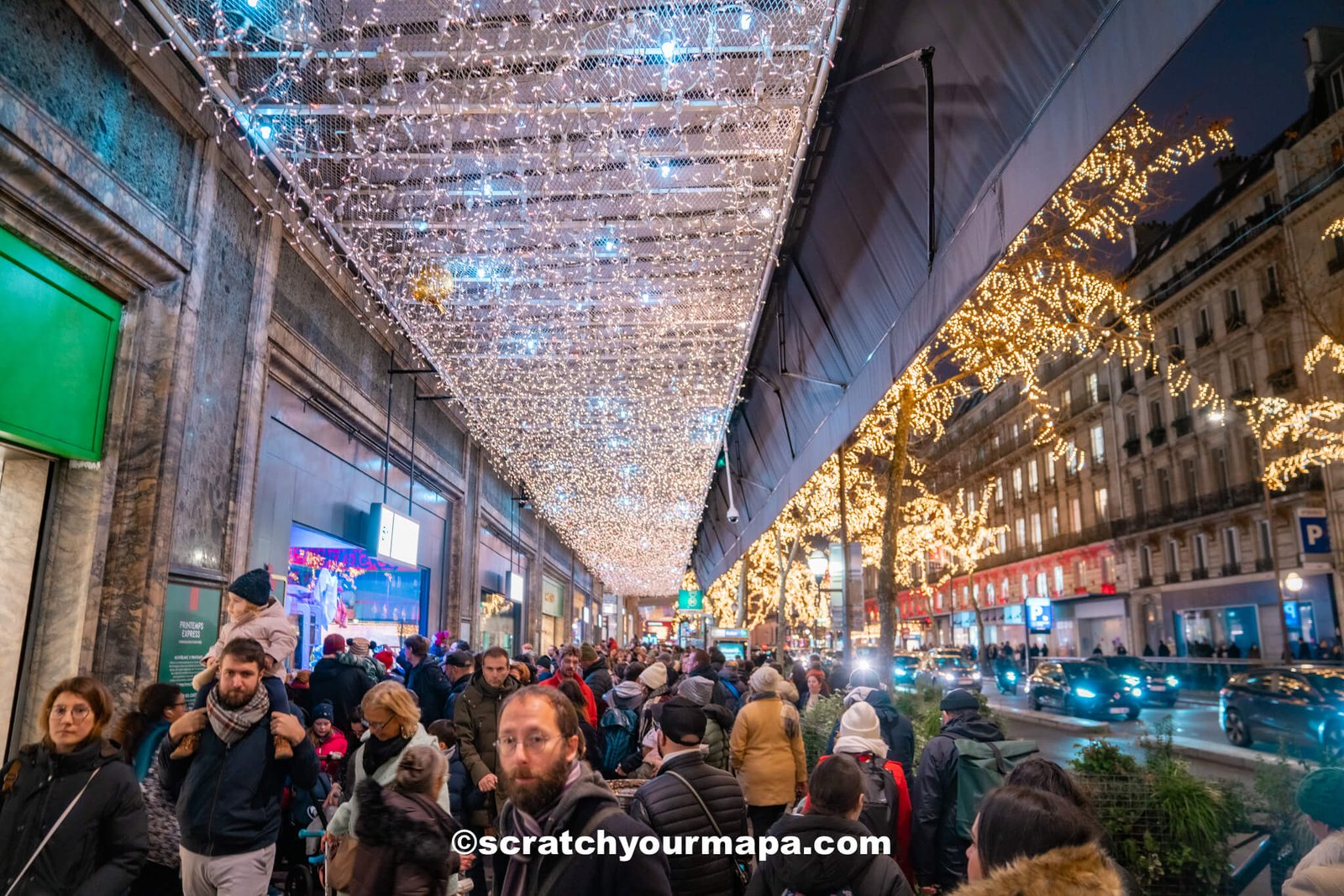 Christmas in Paris, France