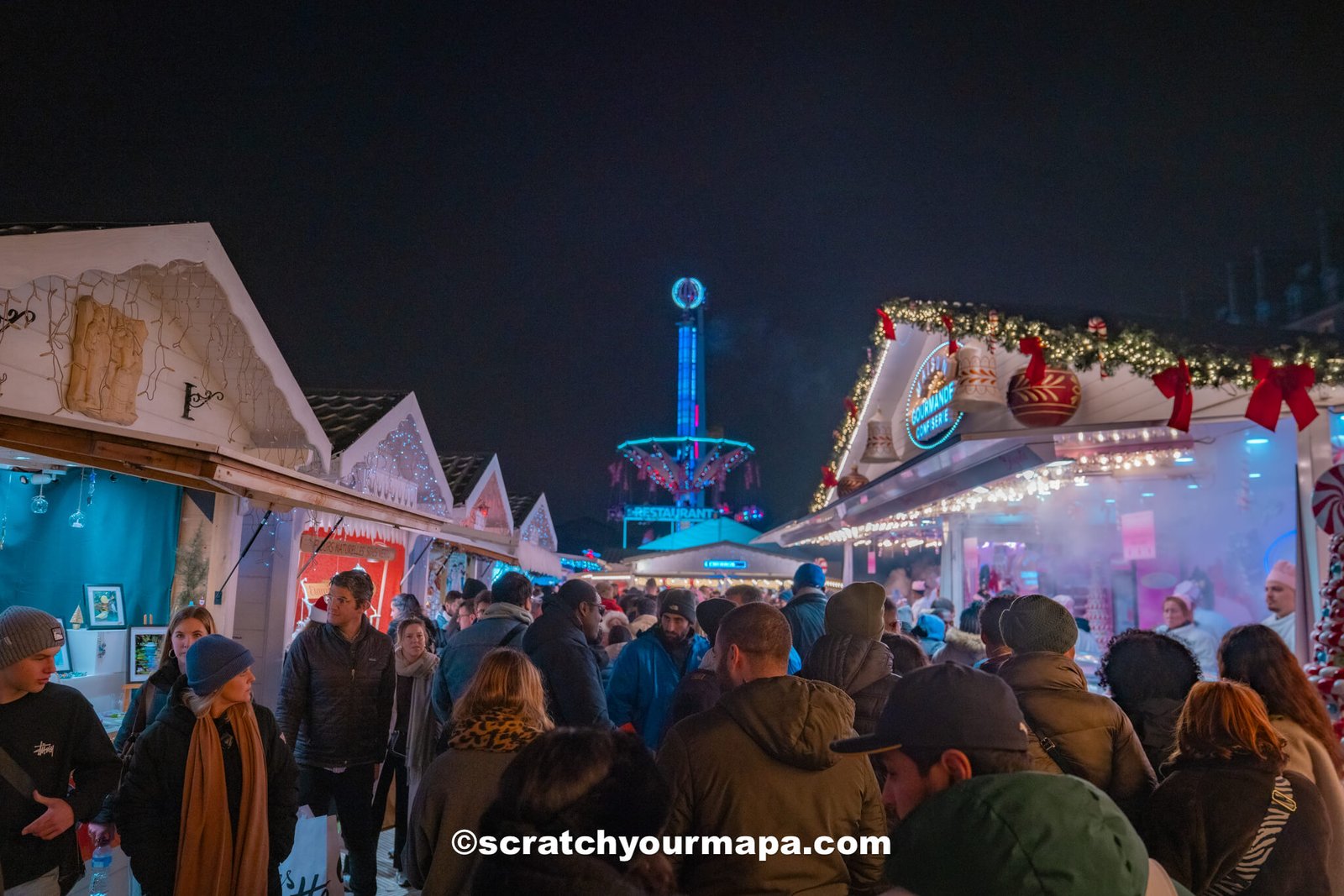 Christmas in Paris, France