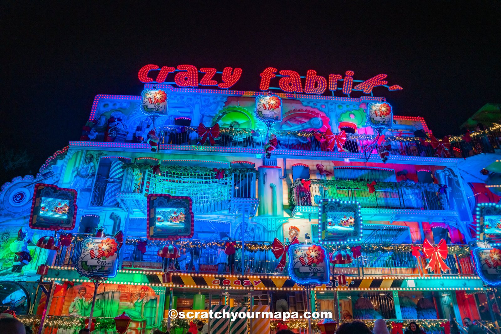 Tuilerie Garden - Christmas markets in Paris, France