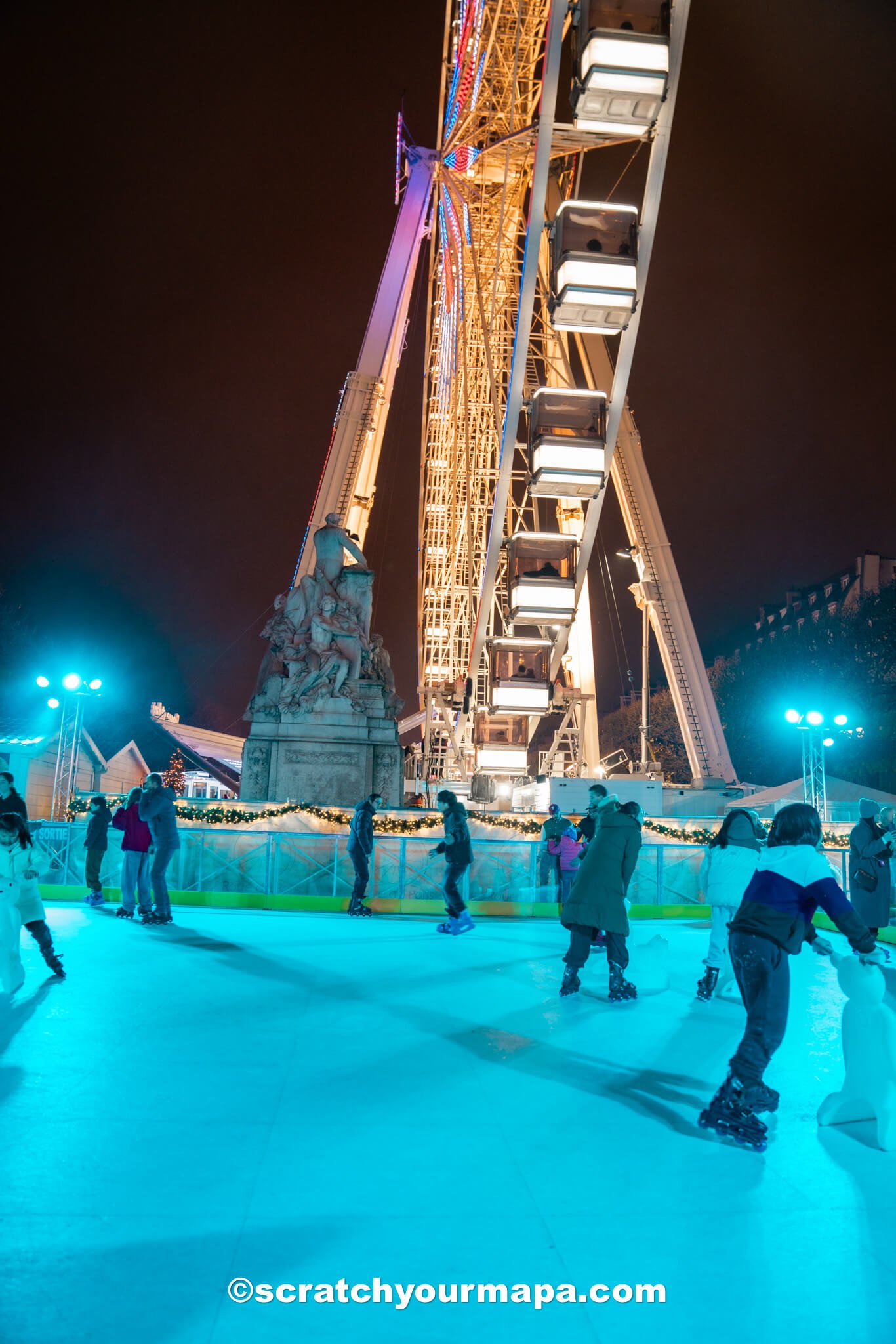 Christmas in Paris, France