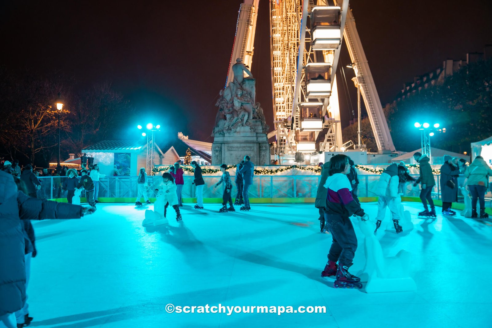 Tuilerie Garden - Christmas markets in Paris, France