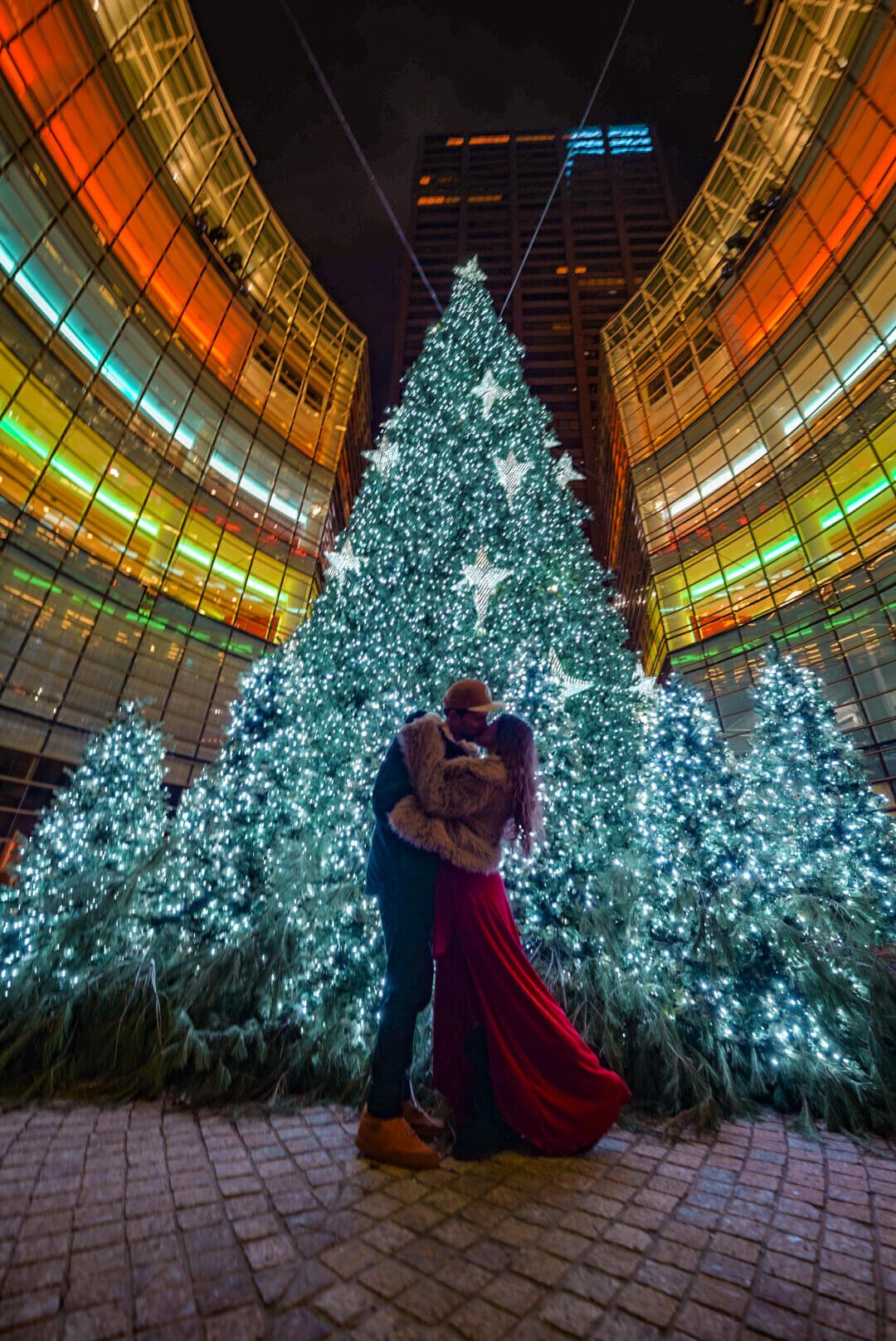 Beacon Court - best Christmas trees in NYC