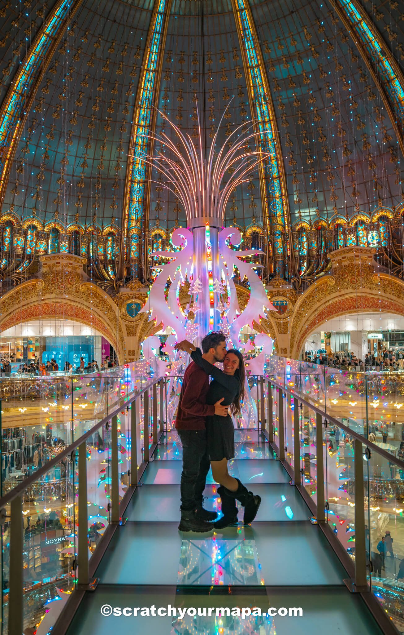 Galeries Lafayette - best free things to do in Paris, France