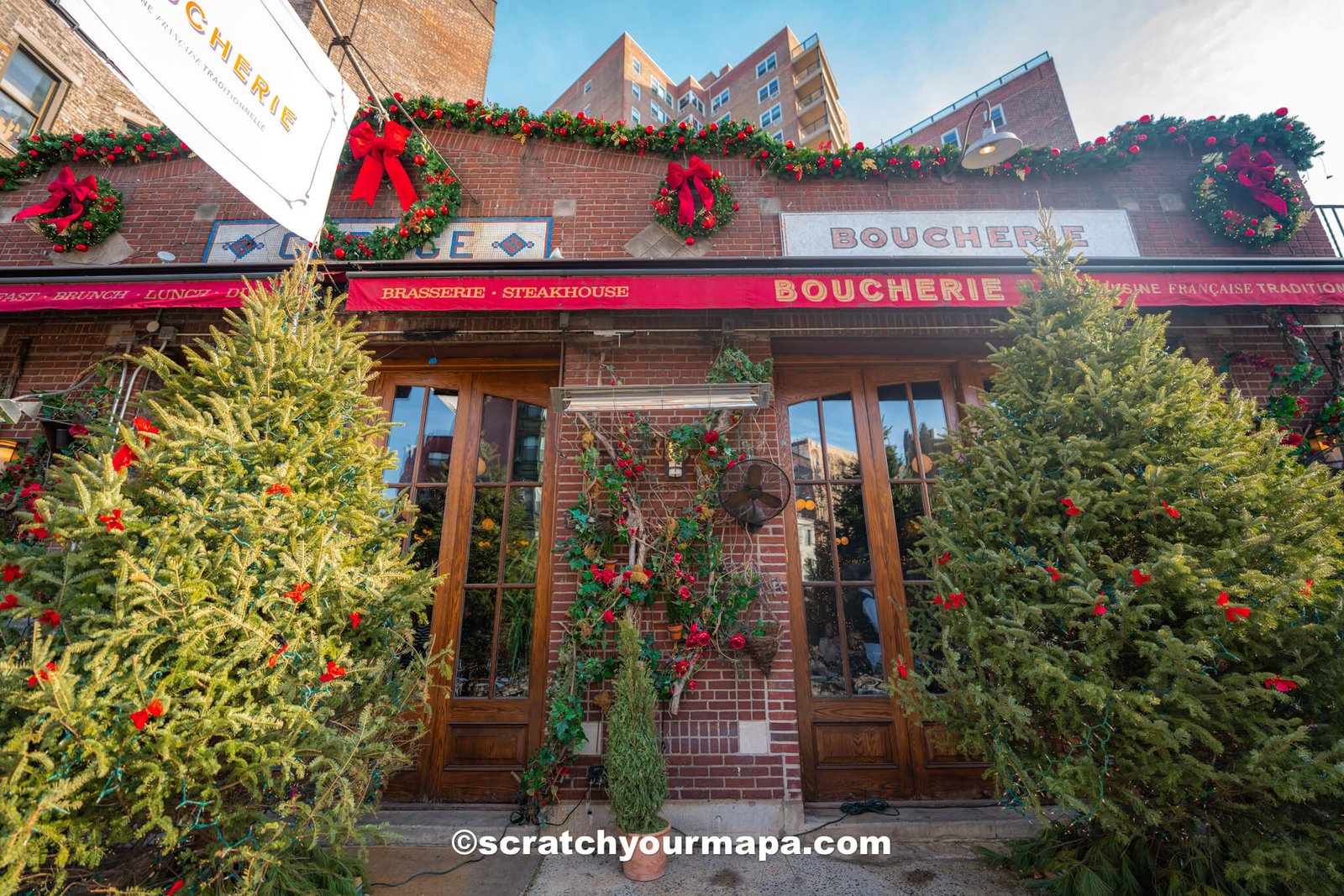 La Boucherie - Christmas restaurants in NYC
