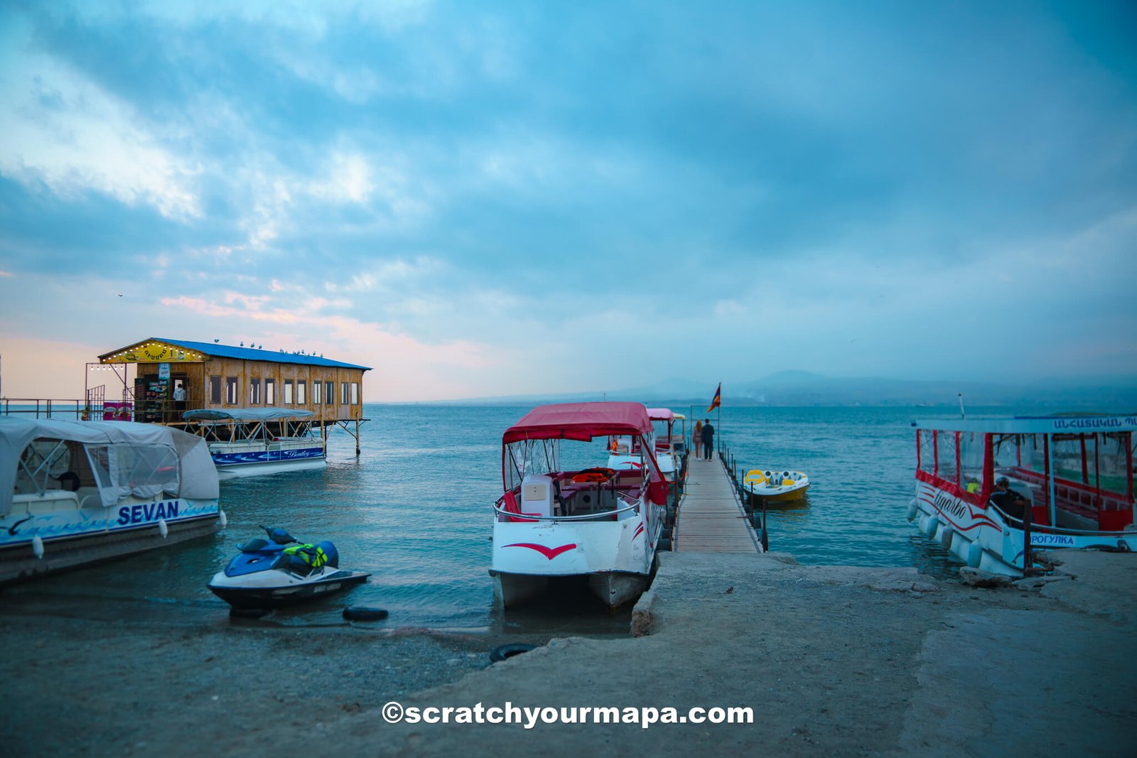 Lake Sevan - places to stop on a road trip in Armenia