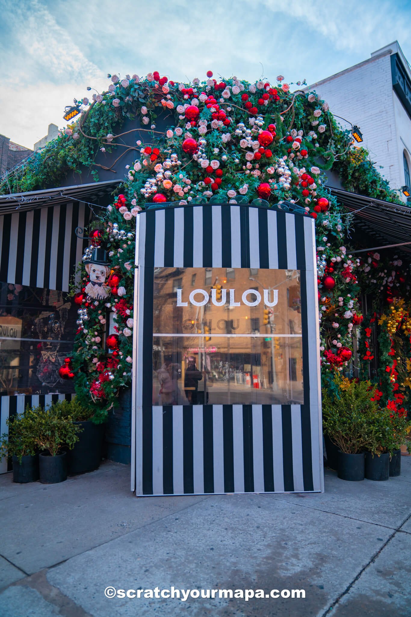 Lou Lou's - Christmas restaurants in NYC