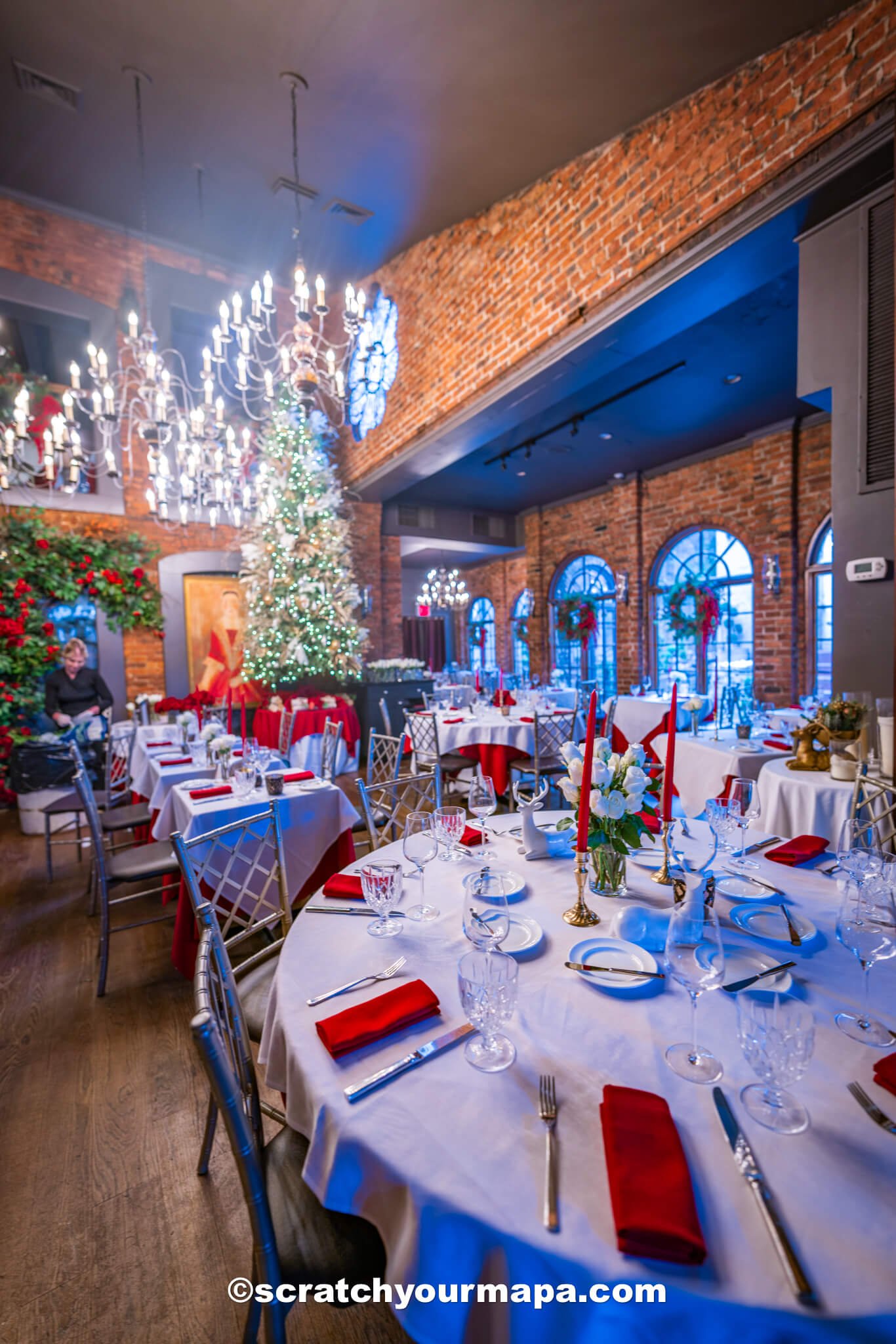 One if by land two if by sea - Christmas restaurants in NYC