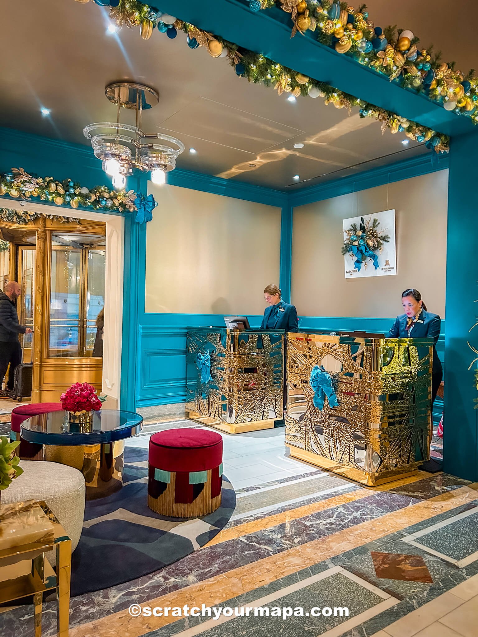 St Regis - best Christmas hotels in New York City
