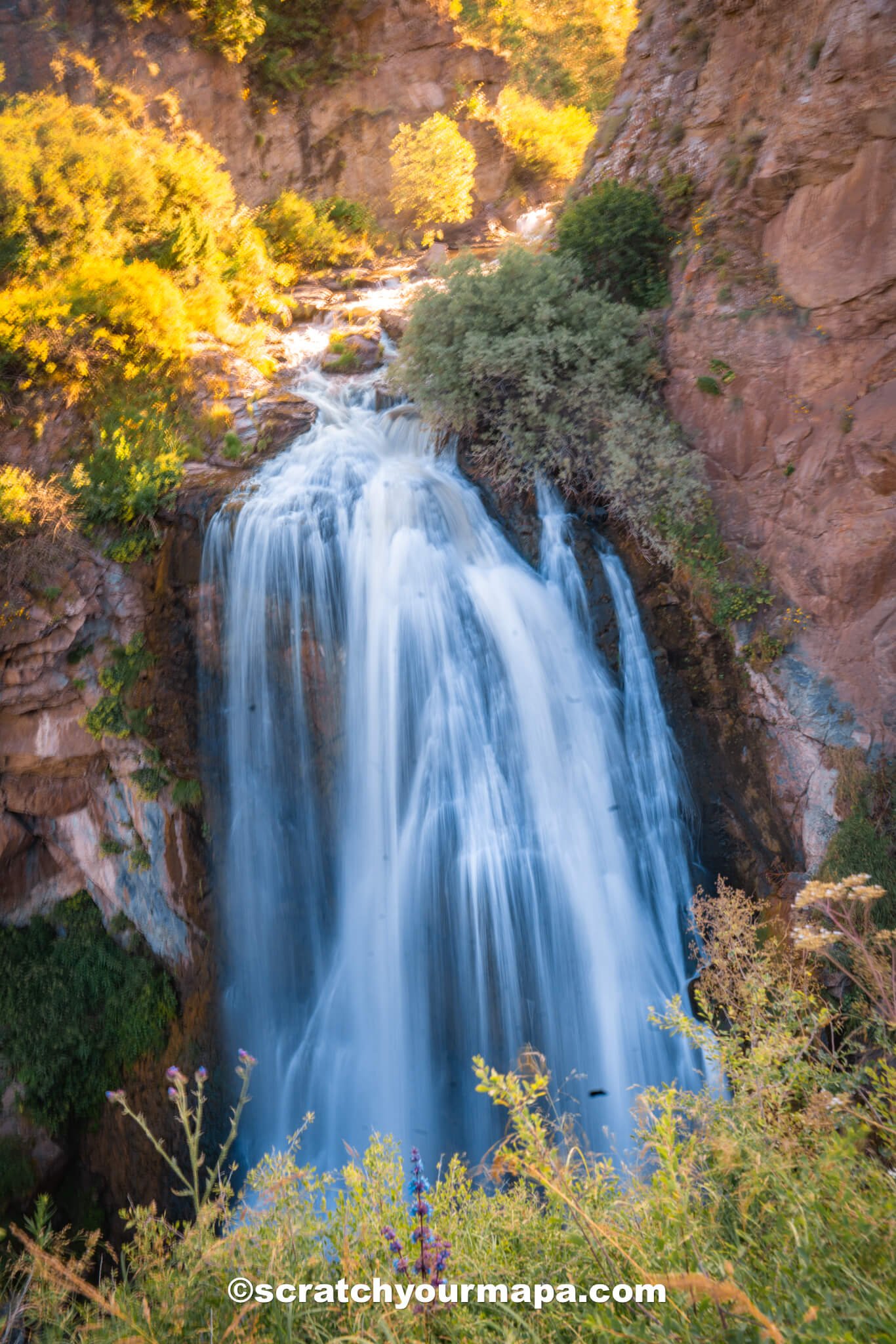 Trchkan waterfall - best places to see in Armenia