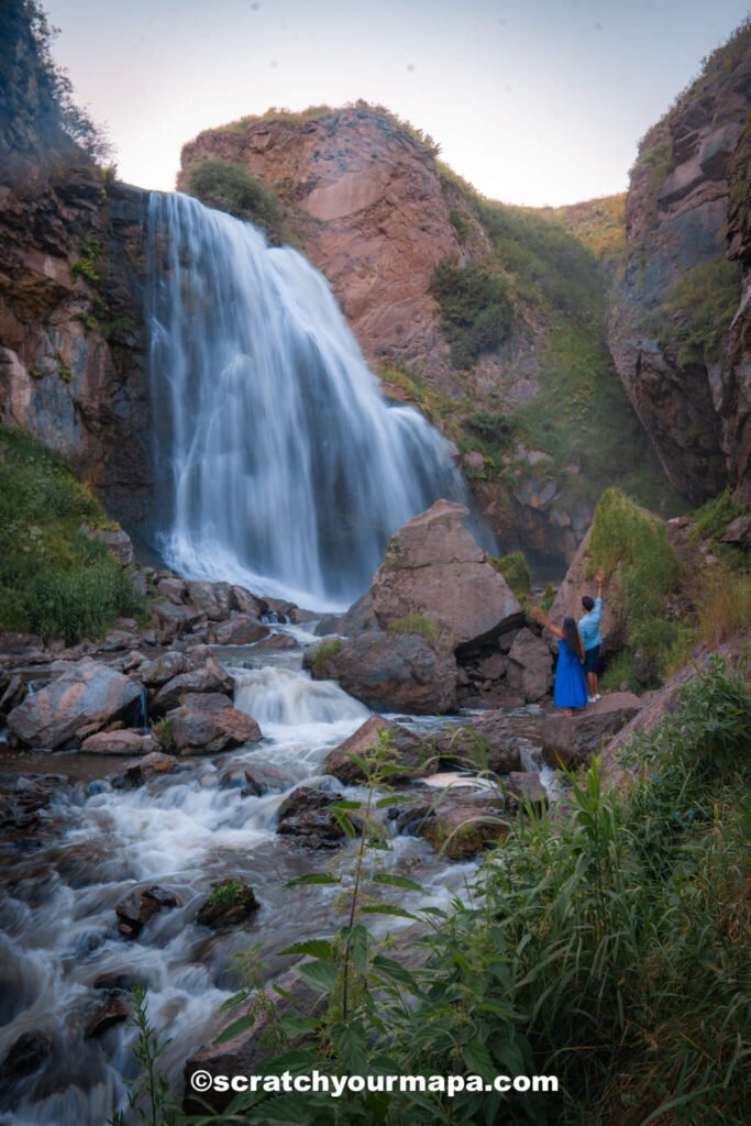 Trchkan waterfall - best places to see in Armenia