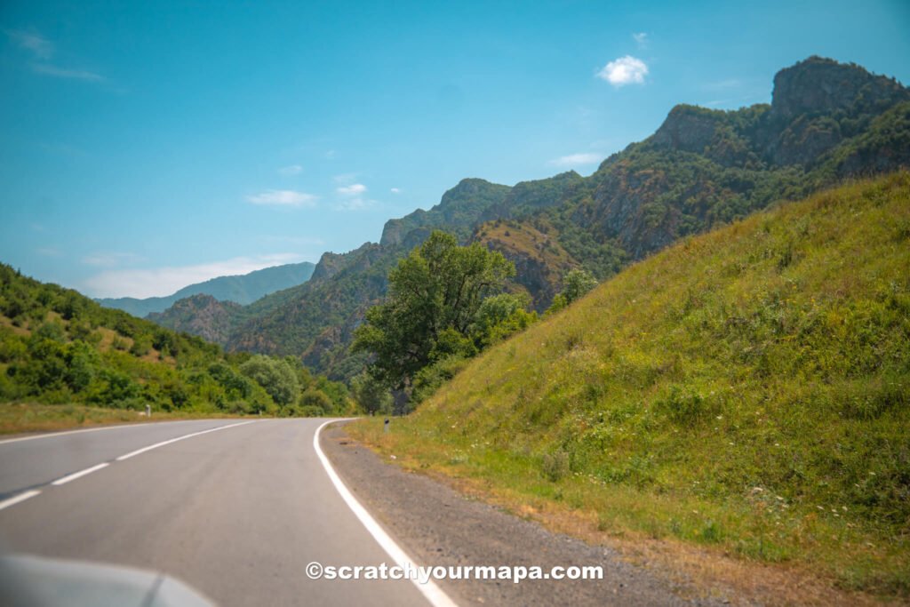 driving in Armenia