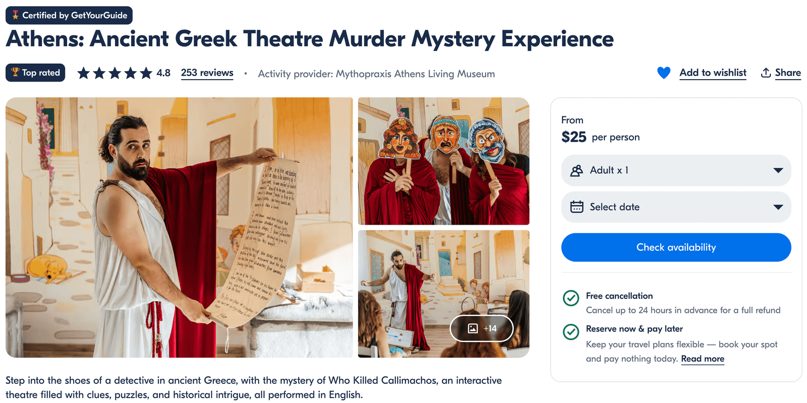 Athens murder mystery - things to do in Athens, Greece