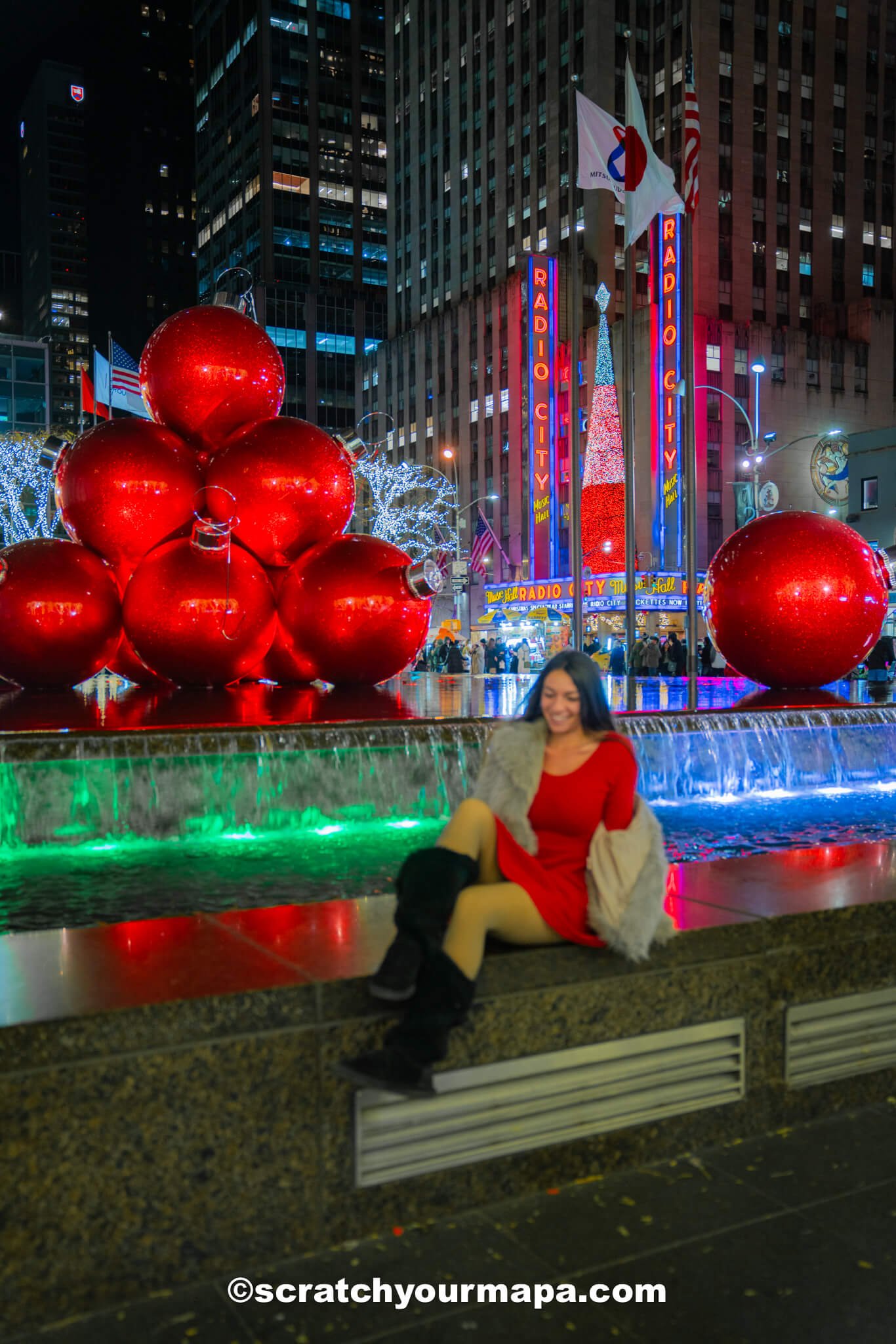 Radio City Red Christmas Ornaments - best Christmas decorations in NYC