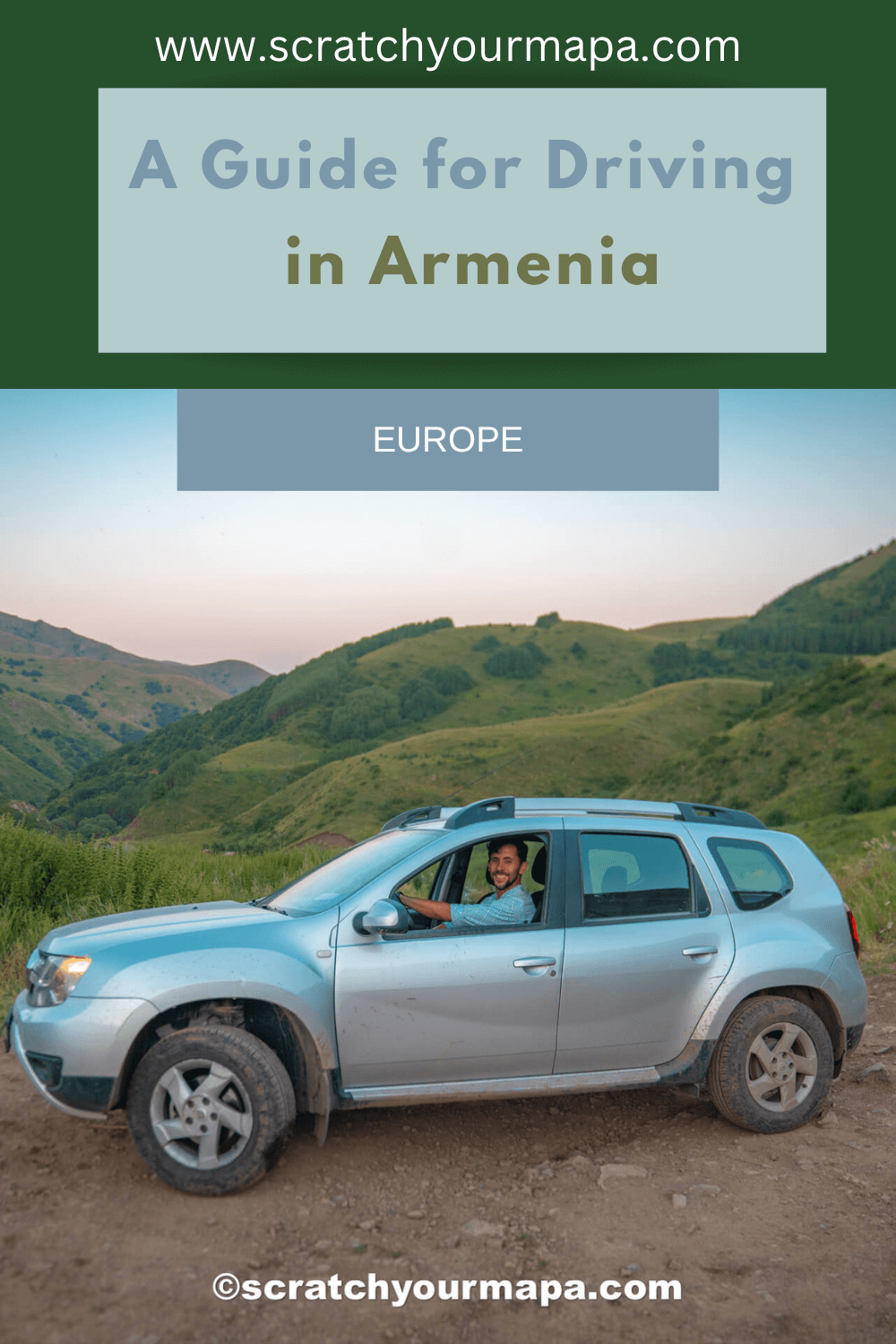 renting a car in Armenia guide