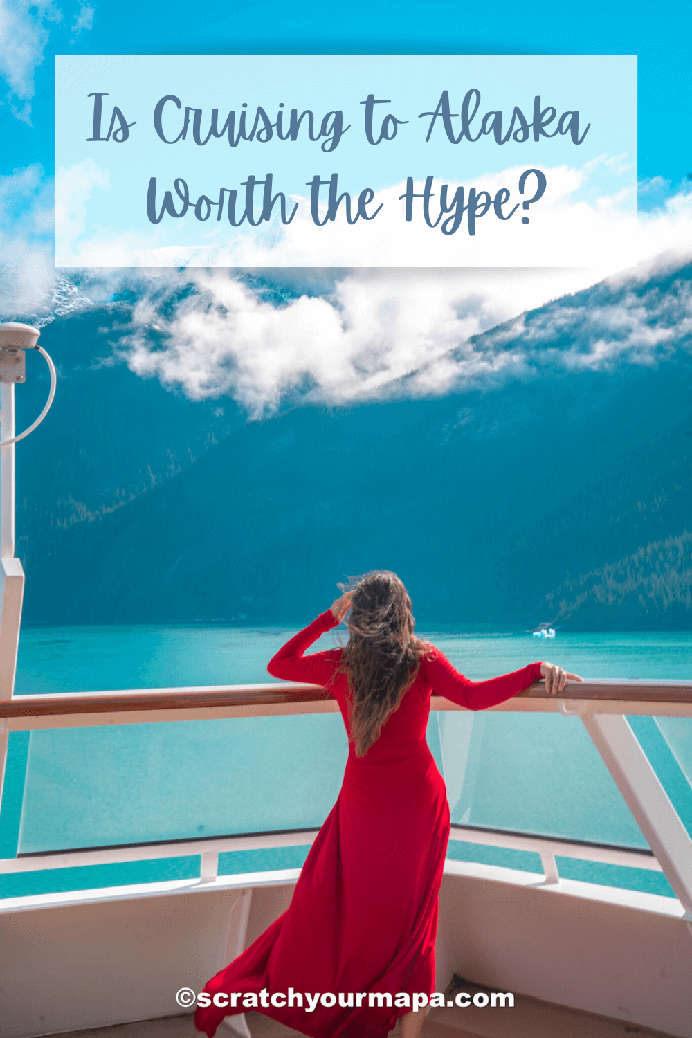 Cruising to Alaska pin 1 Is cruising to Alaska worth it? - pin for Alaskan cruise travel guide