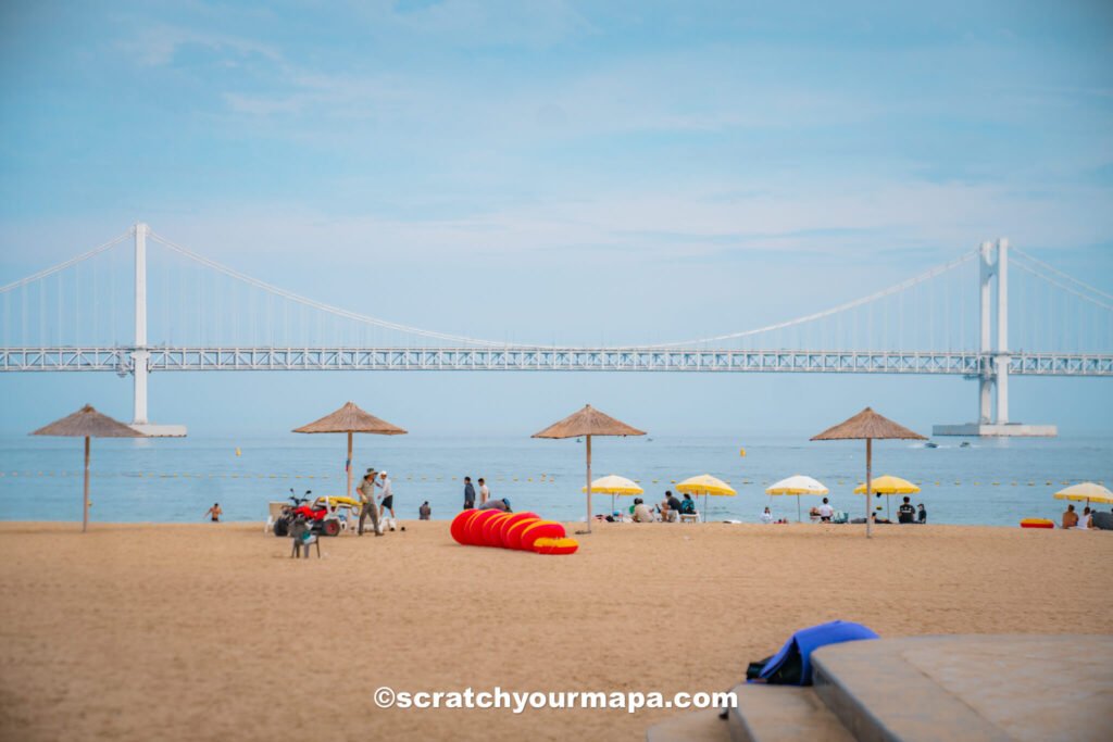 Gwangalli Beach - Busan travel itinerary