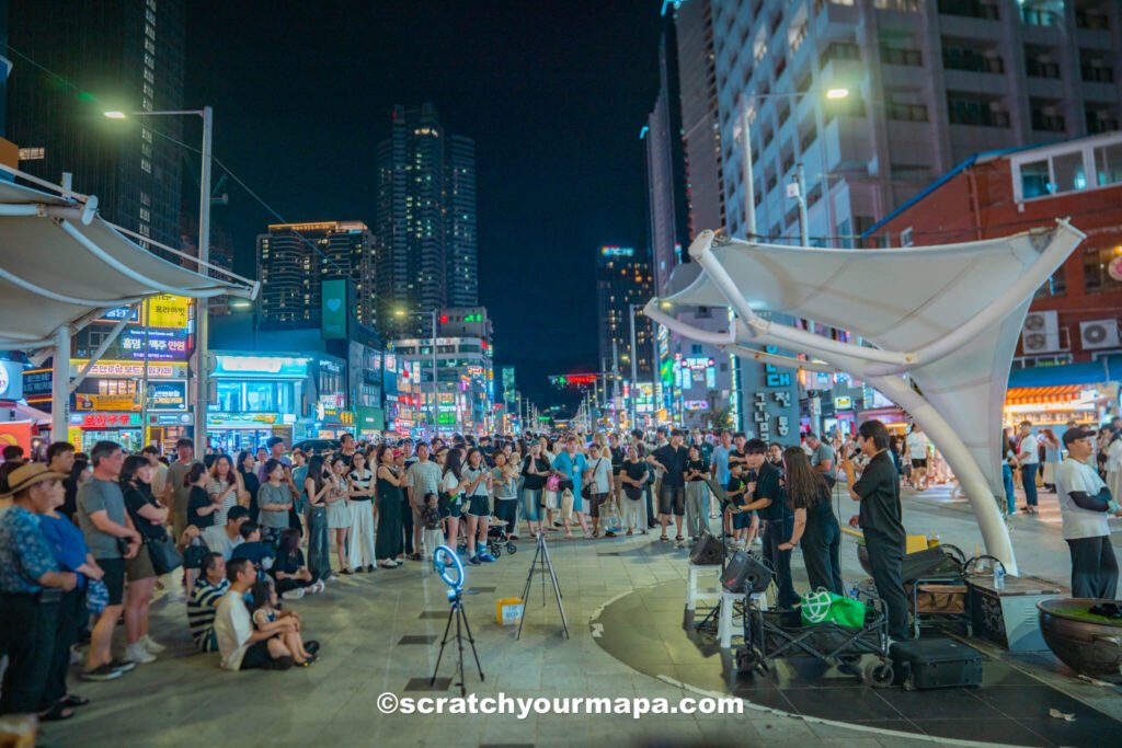 market in Haeundae - Busan travel itinerary