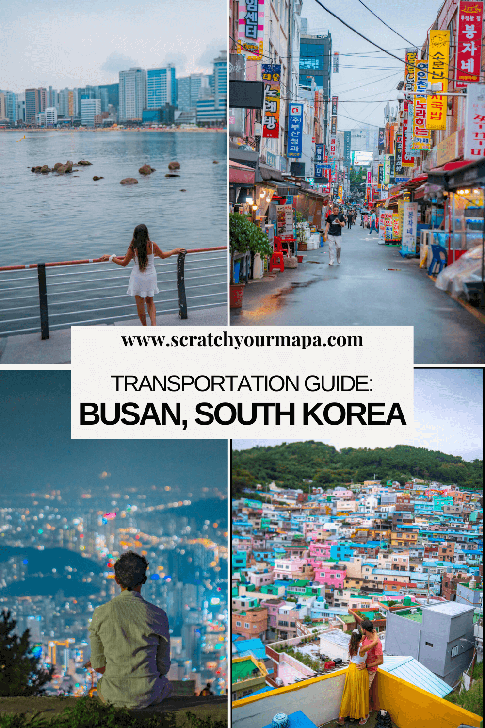 how to get around Busan, South Korea pin