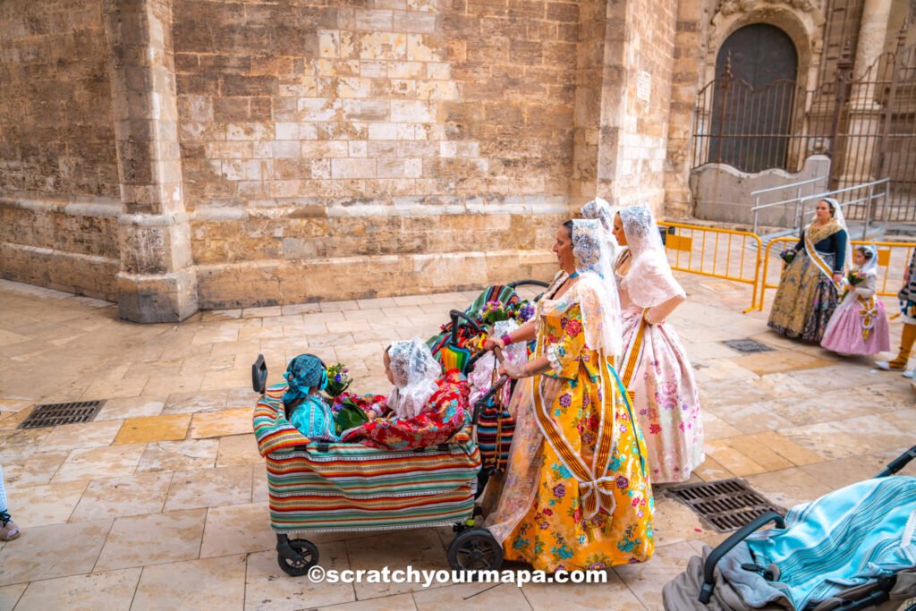 parades during Las Fallas in Valencia