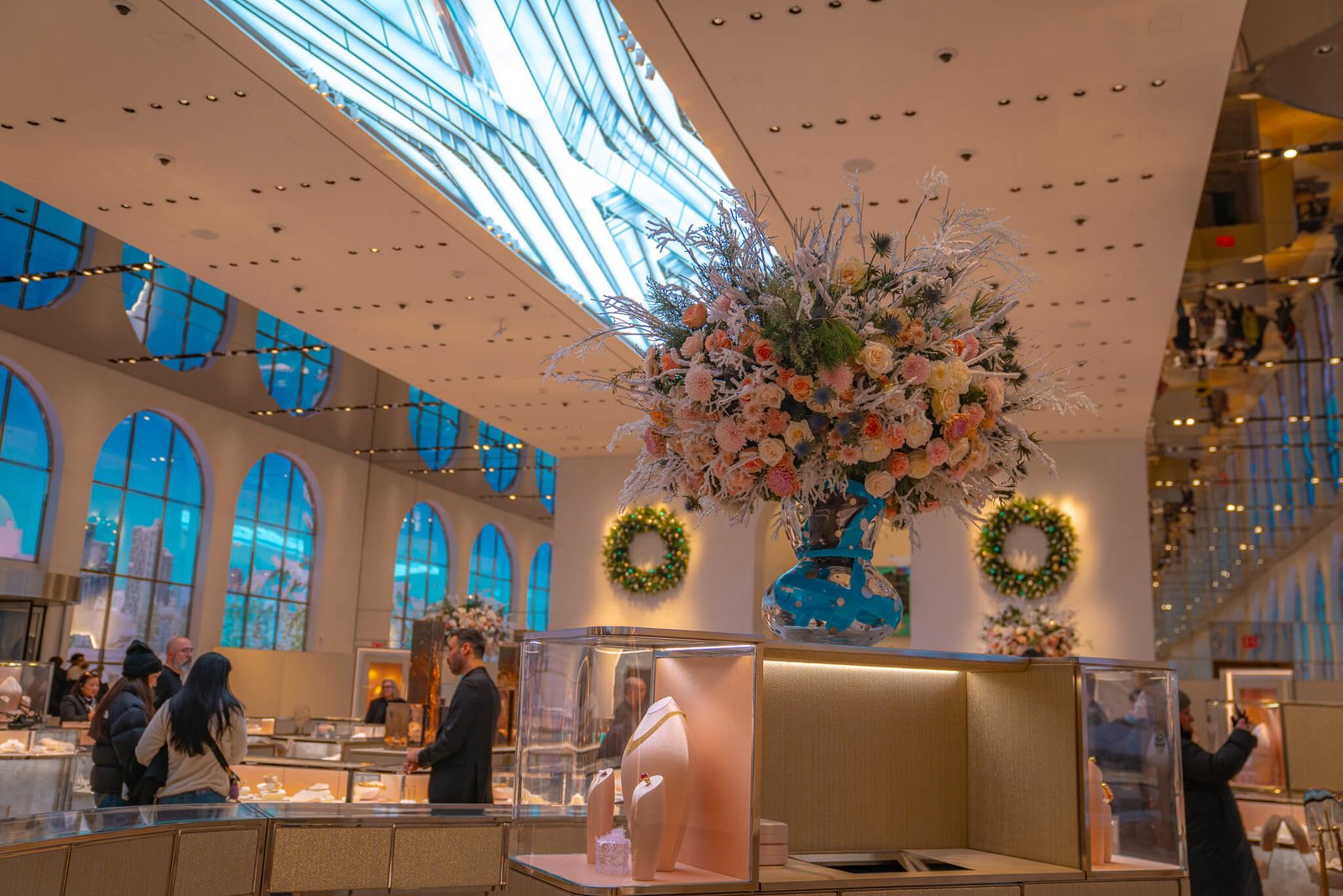 Tiffany's - best holiday window displays in NYC