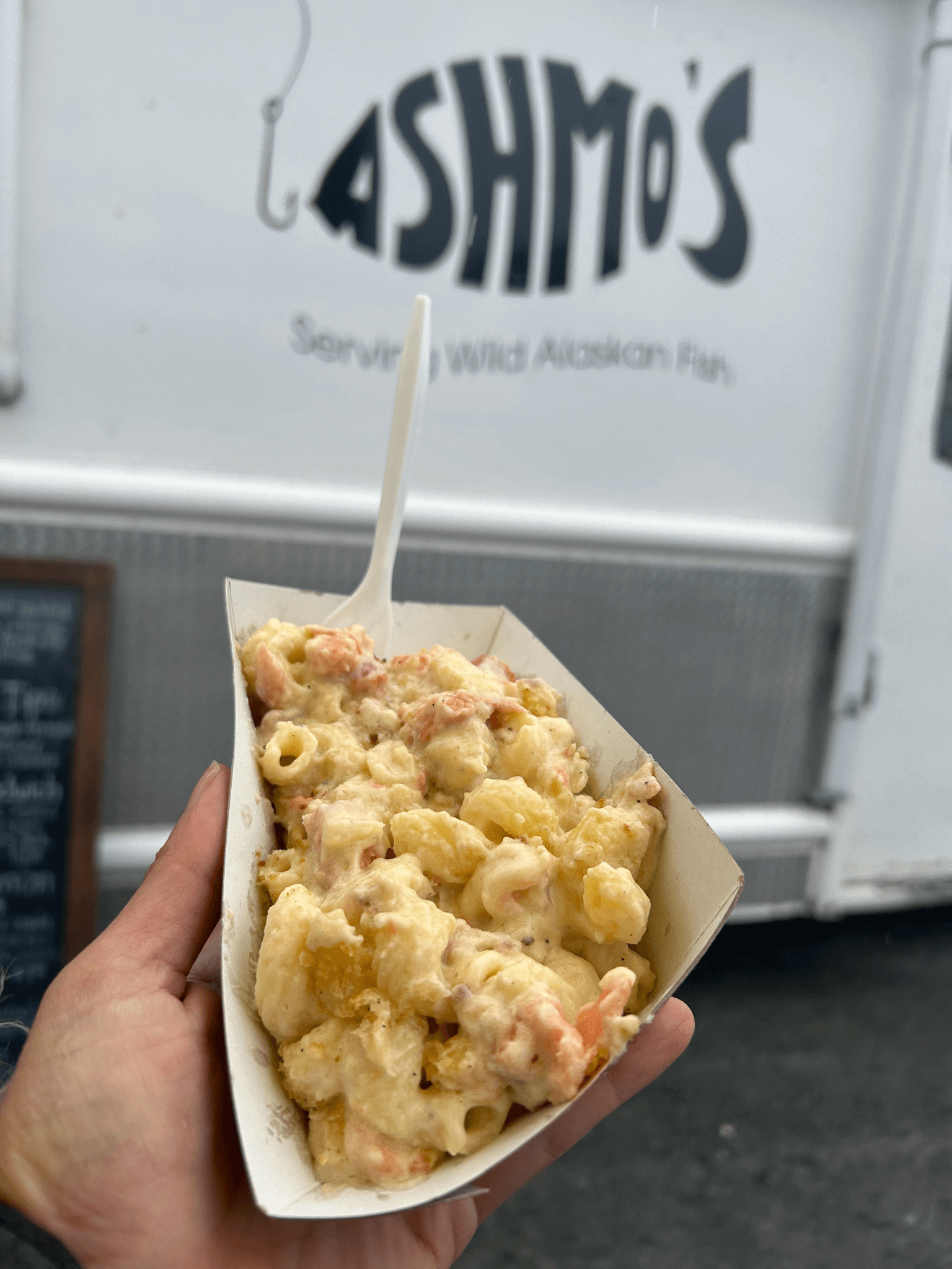 smoked salmon mac n cheese in Alaska smoked salmon mac n cheese in Alaska