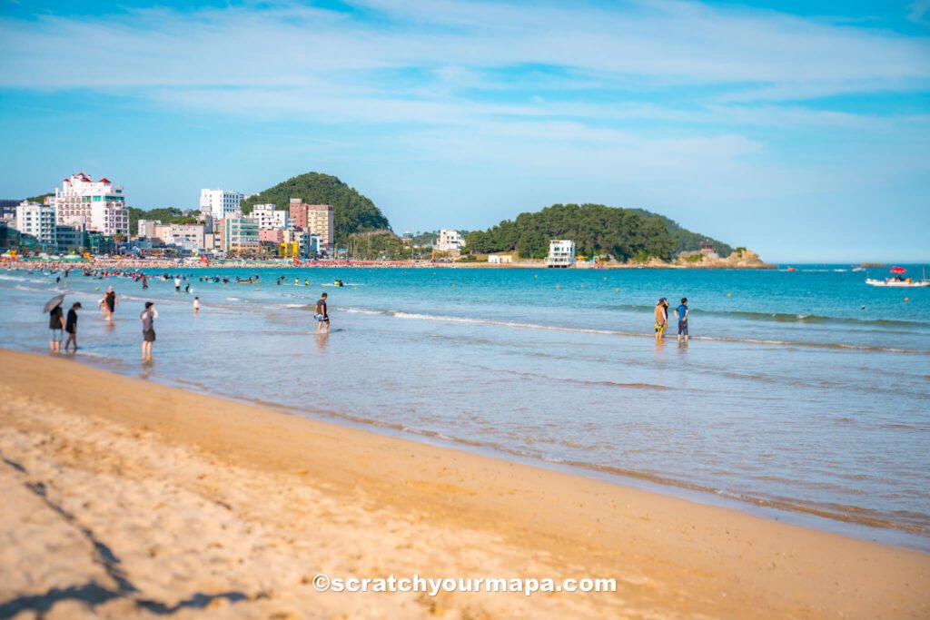 things to do in Busan - go to the beach