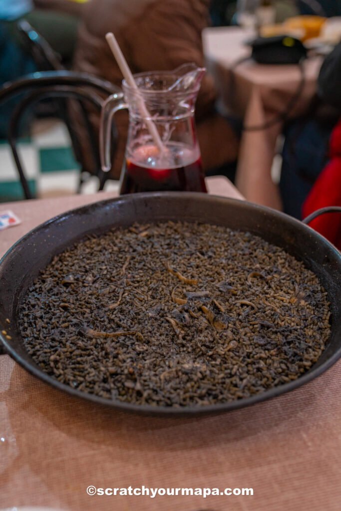 Arroz Negro - Valencia, Spain food guide