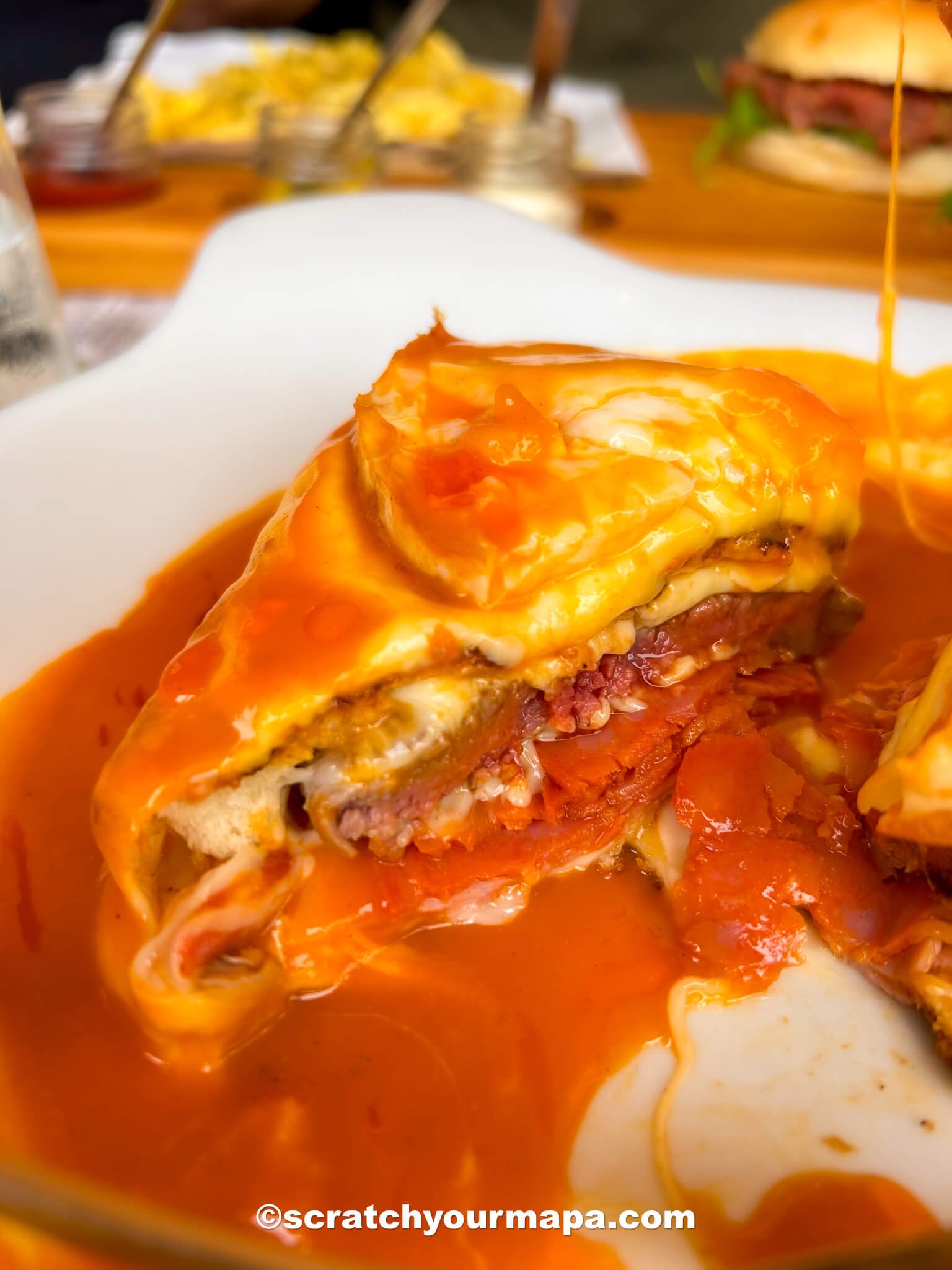 Francesinha - what to eat when traveling to Porto, Portugal