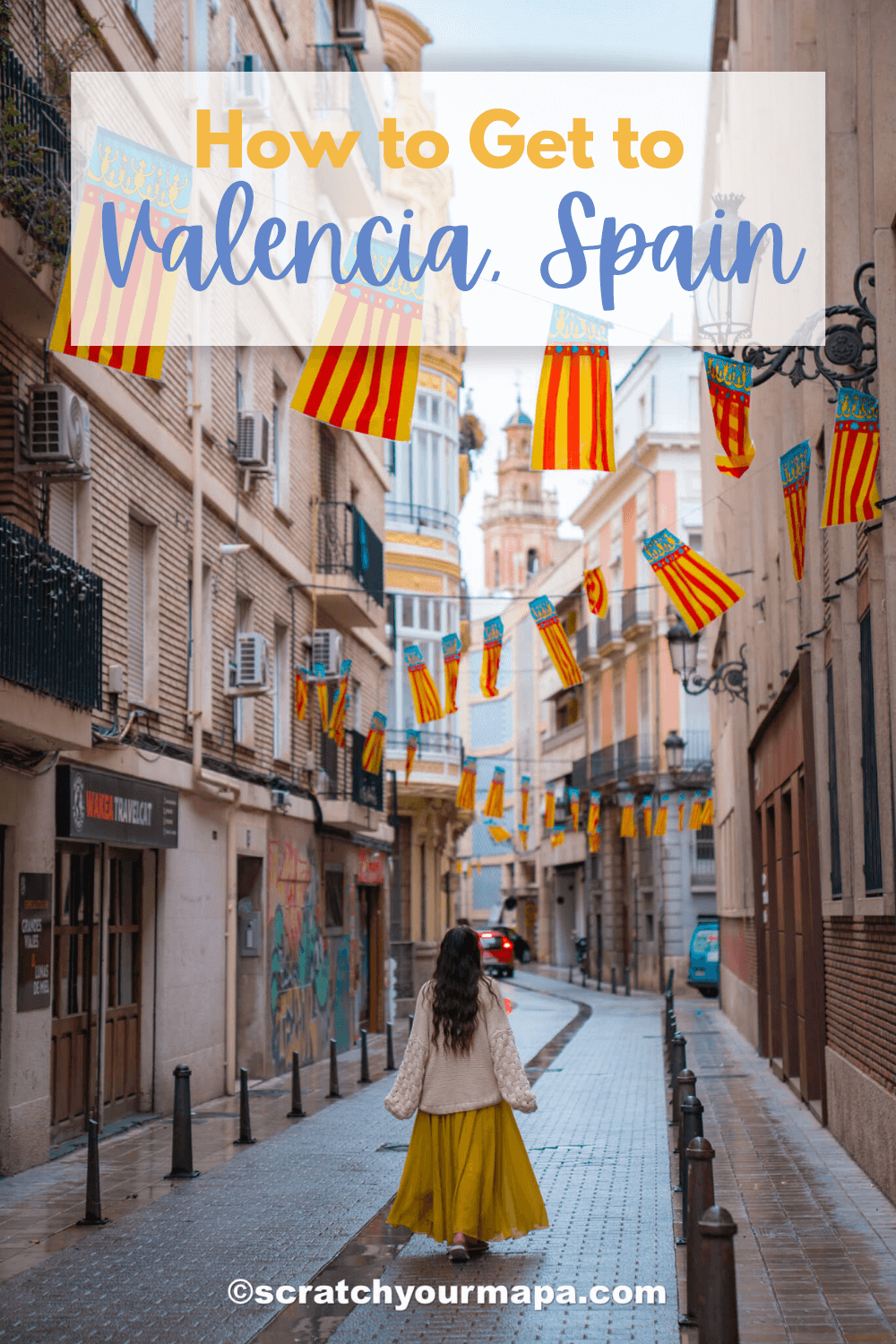 how to get to Valencia, Spain pin 