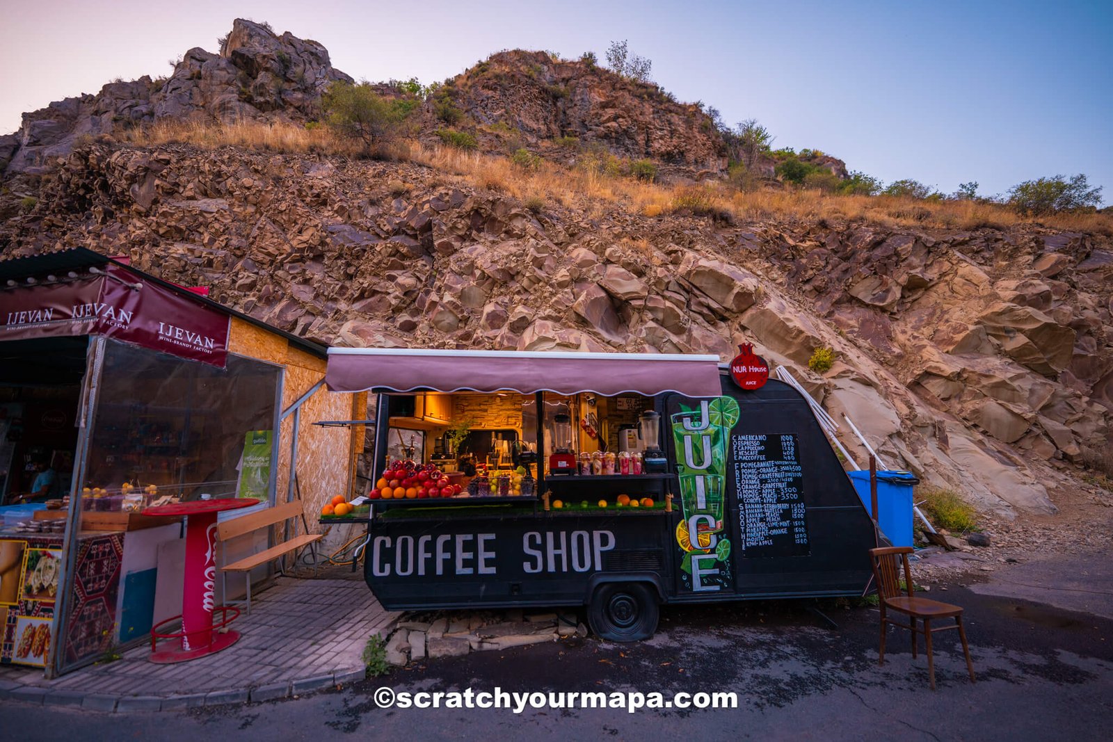 juice truck in Armenia drinks and juices in Armenia