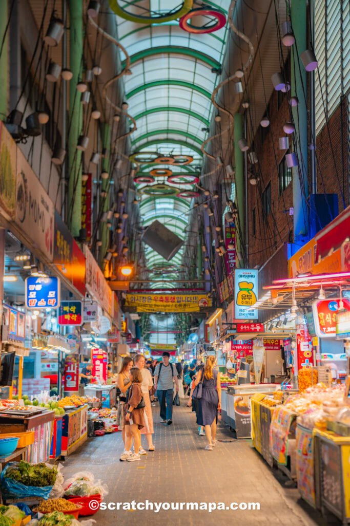 Jagalchi market - Busan travel itinerary