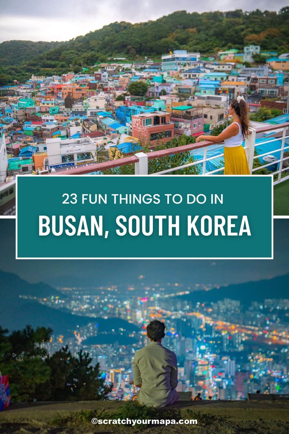 things to do in Busan, South Korea pin
